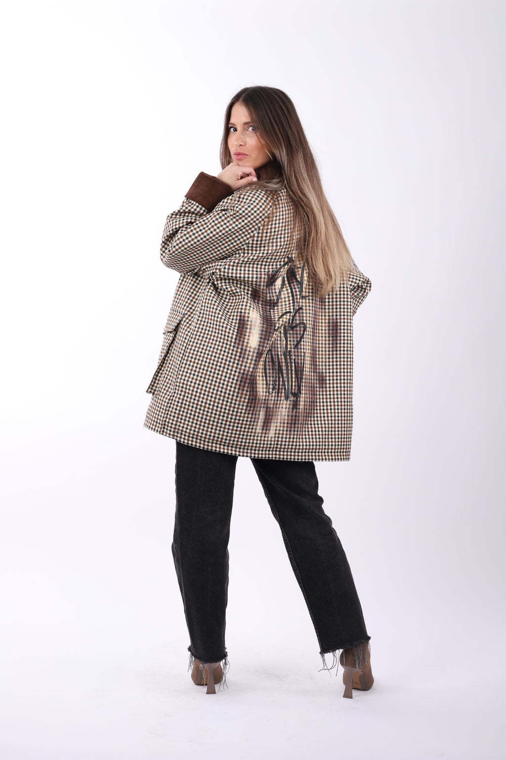Chaqueta cuadros "Style"