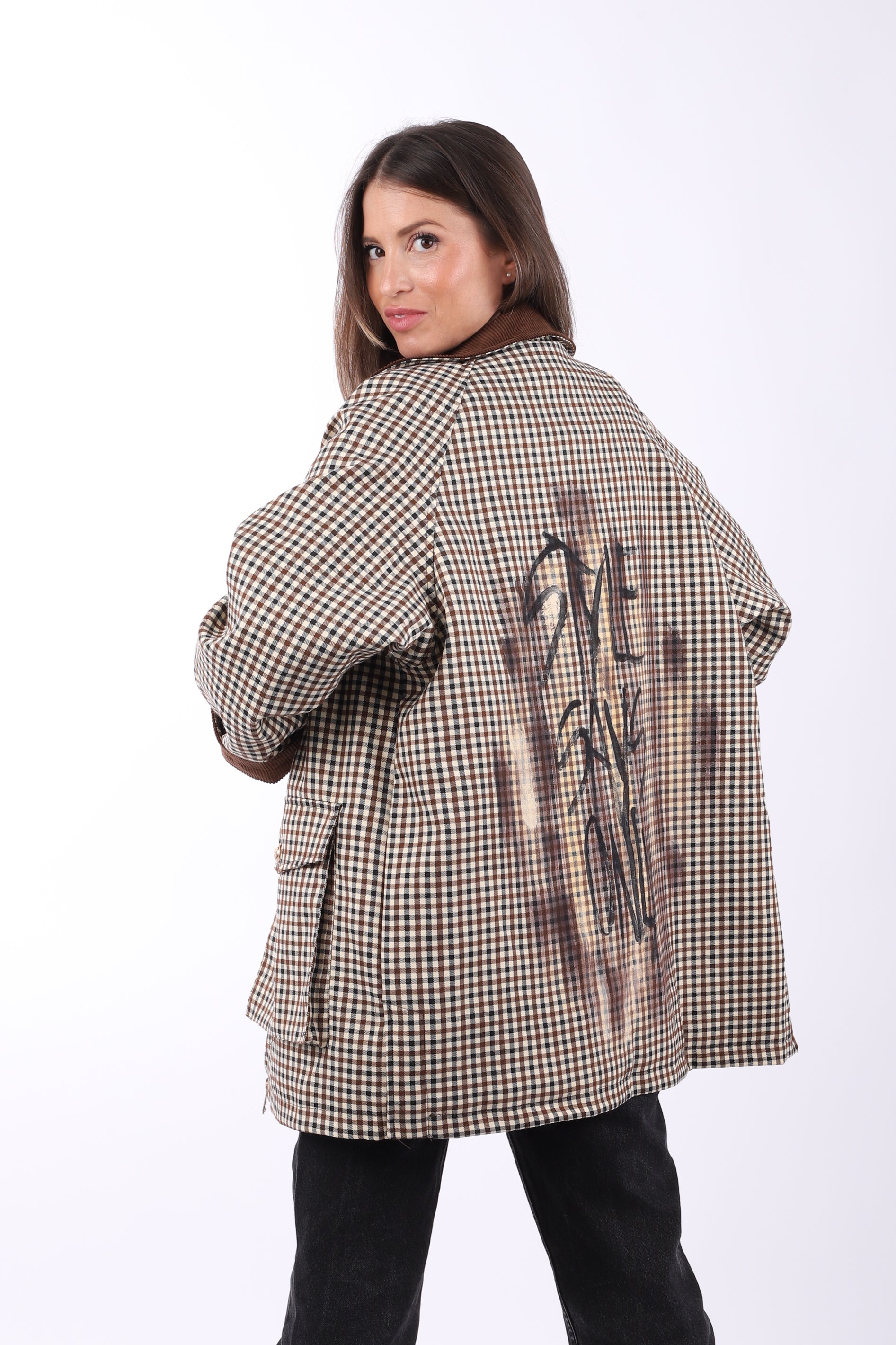 Chaqueta cuadros "Style"