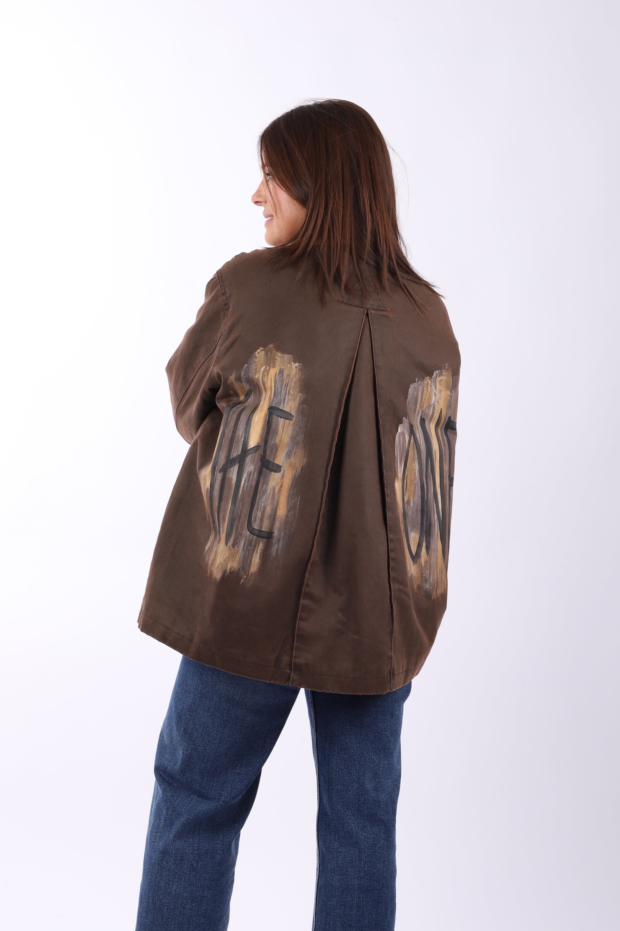 Chaqueta encerada "The One"