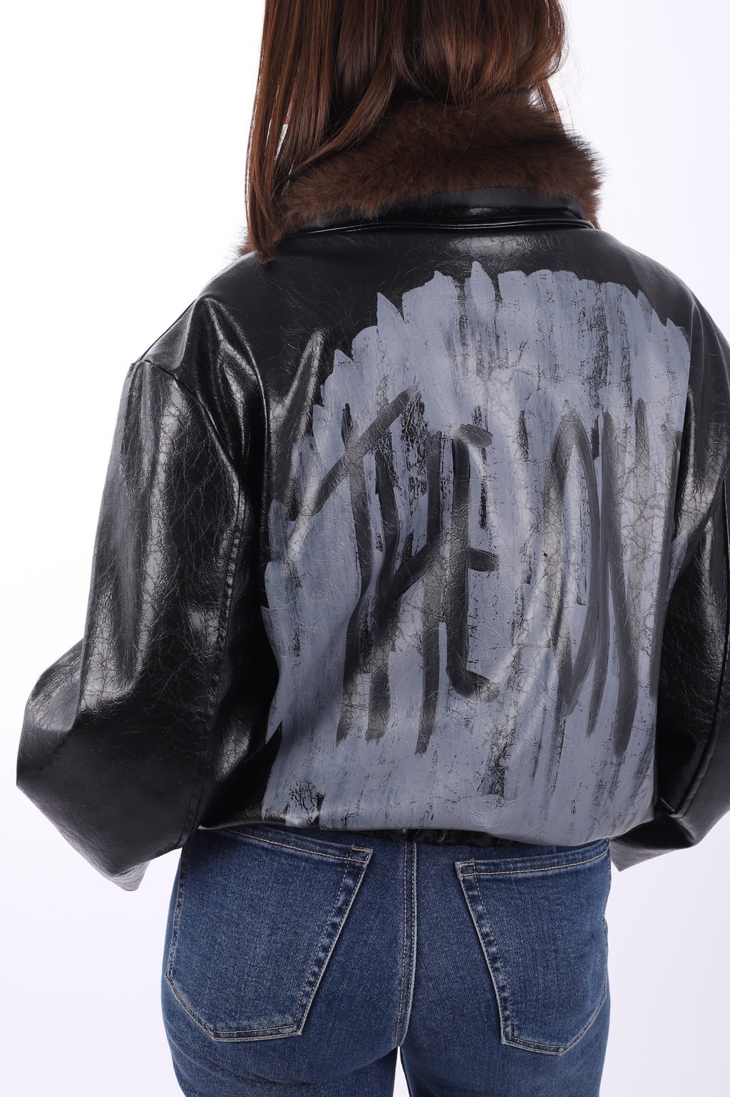 Chaqueta polipiel "The one"