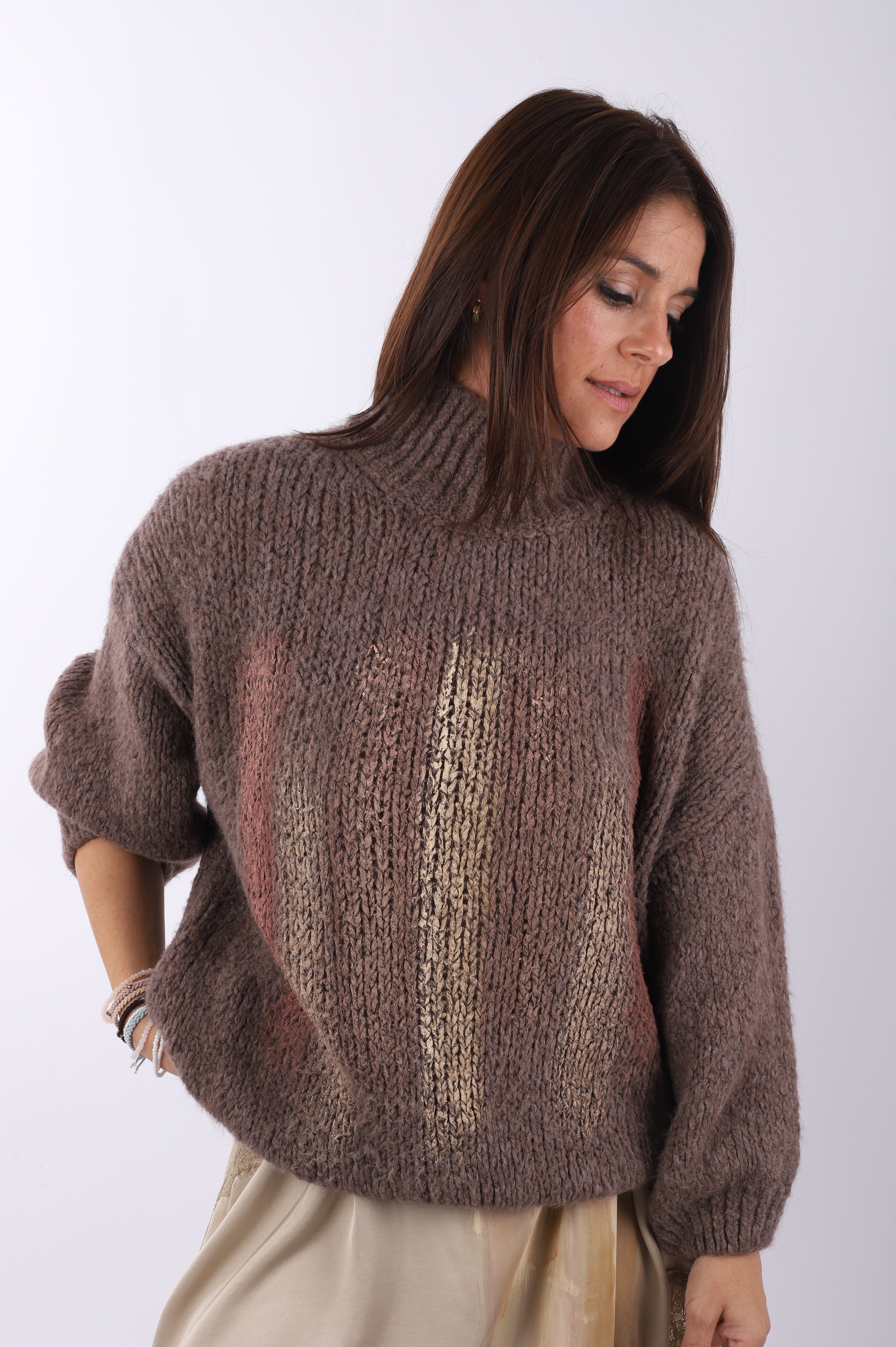 Jersey perkins "Taupe"