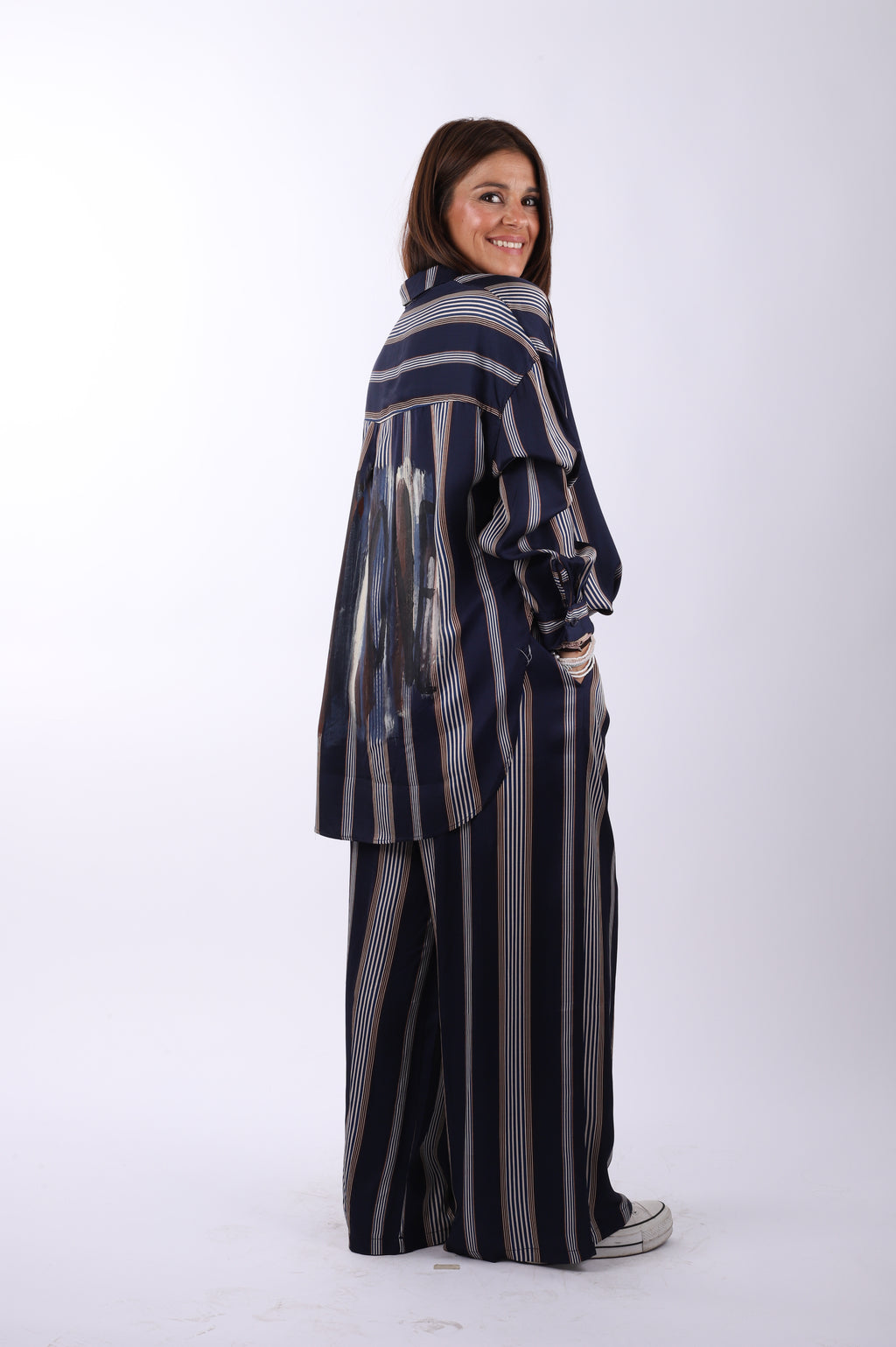 Conjunto pijamero rayas The one "Blue"