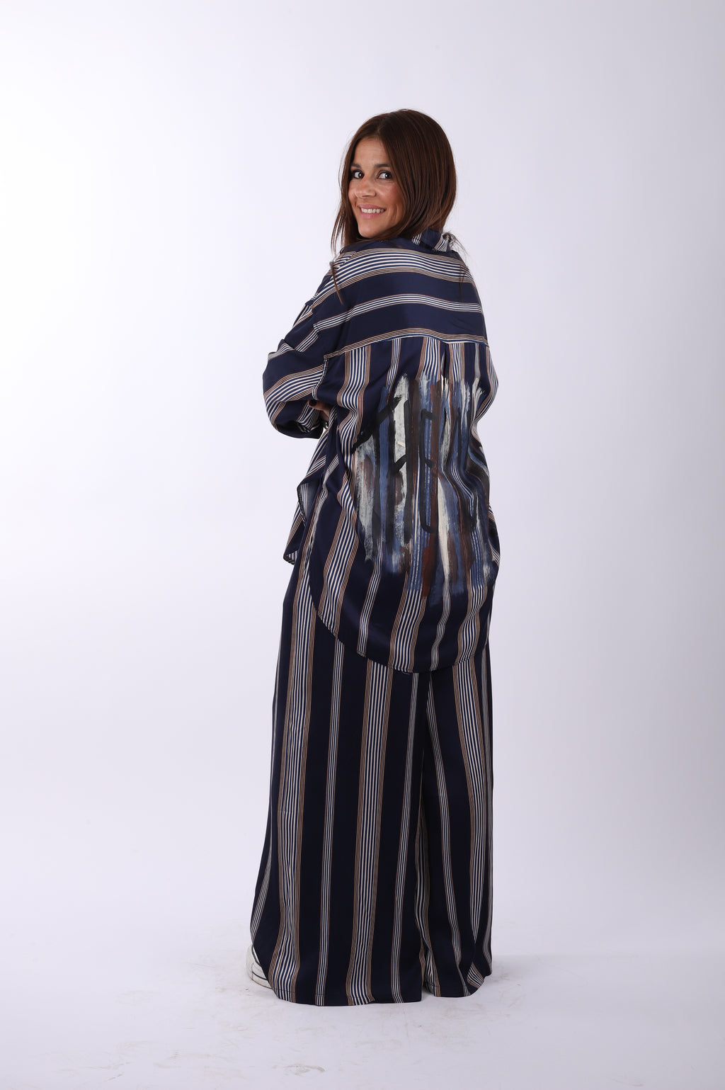 Conjunto pijamero rayas The one "Blue"