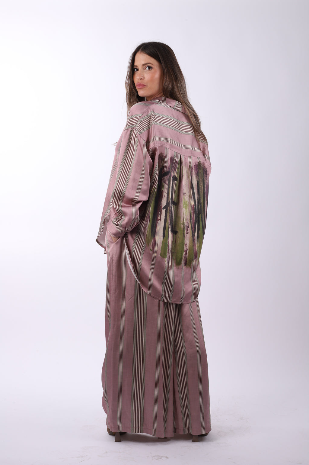 Conjunto pijamero rayas The one "Pink"