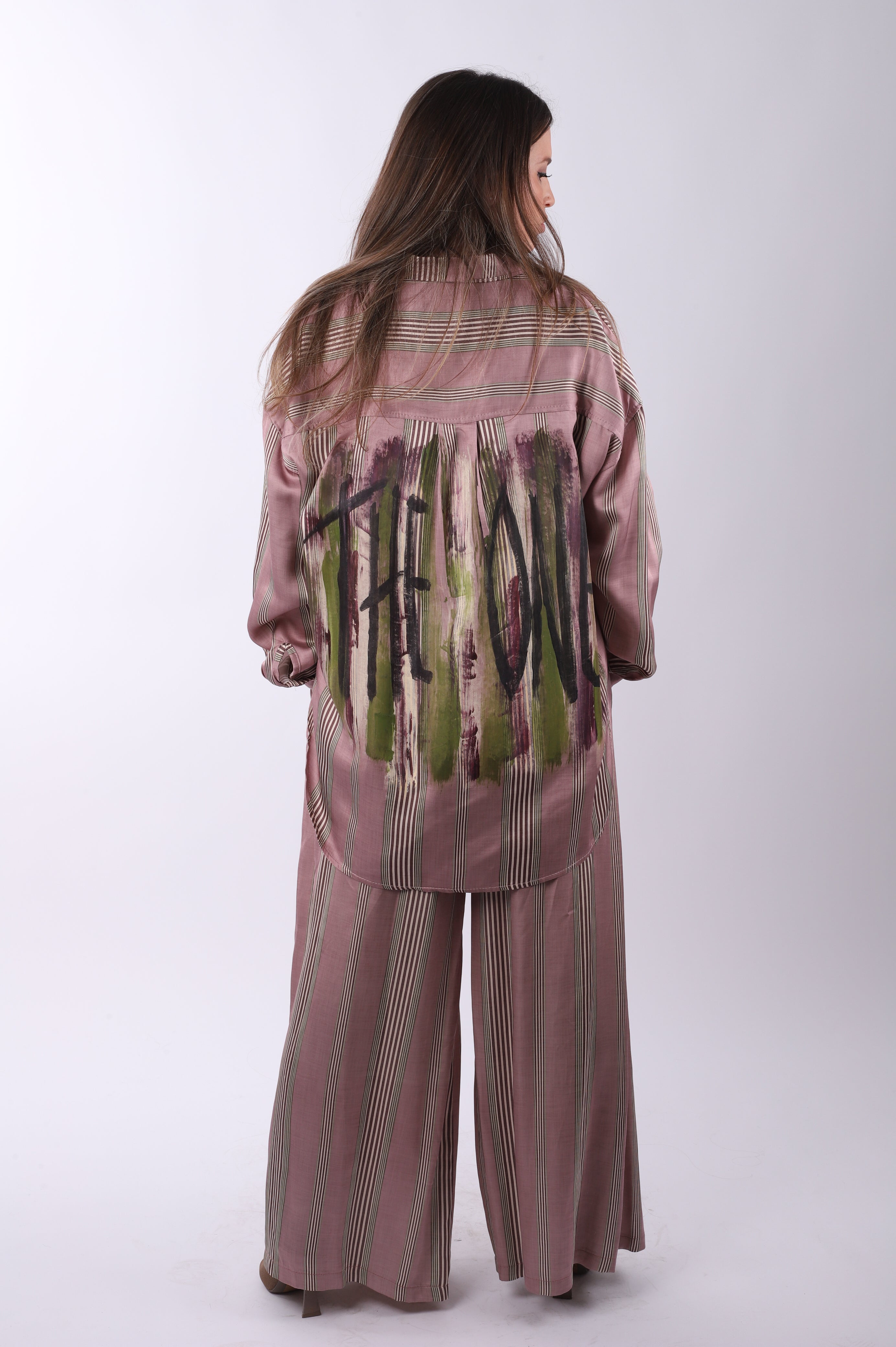 Conjunto pijamero rayas The one "Pink"