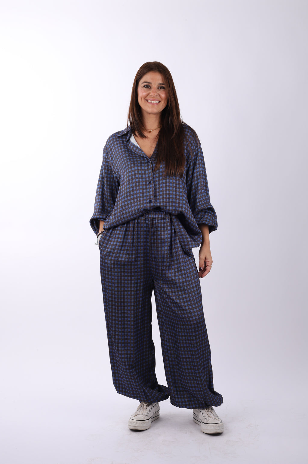 Conjunto pijamero cuadros "Own Style"