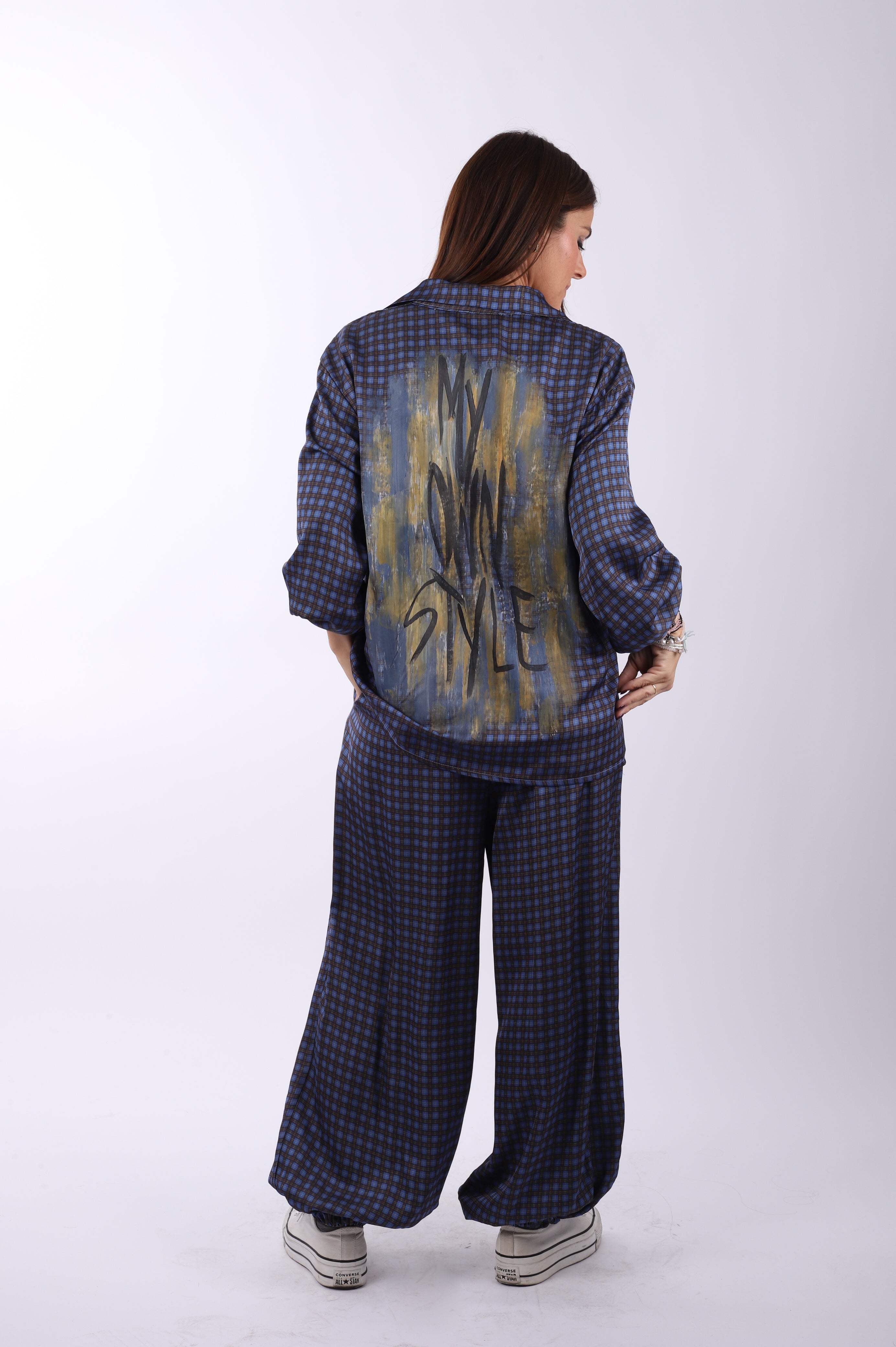 Conjunto pijamero cuadros "Own Style"