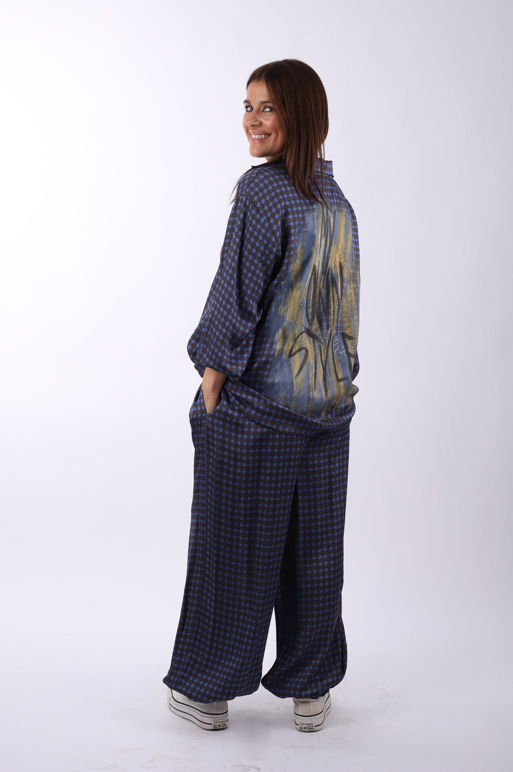 Conjunto pijamero cuadros "Own Style"