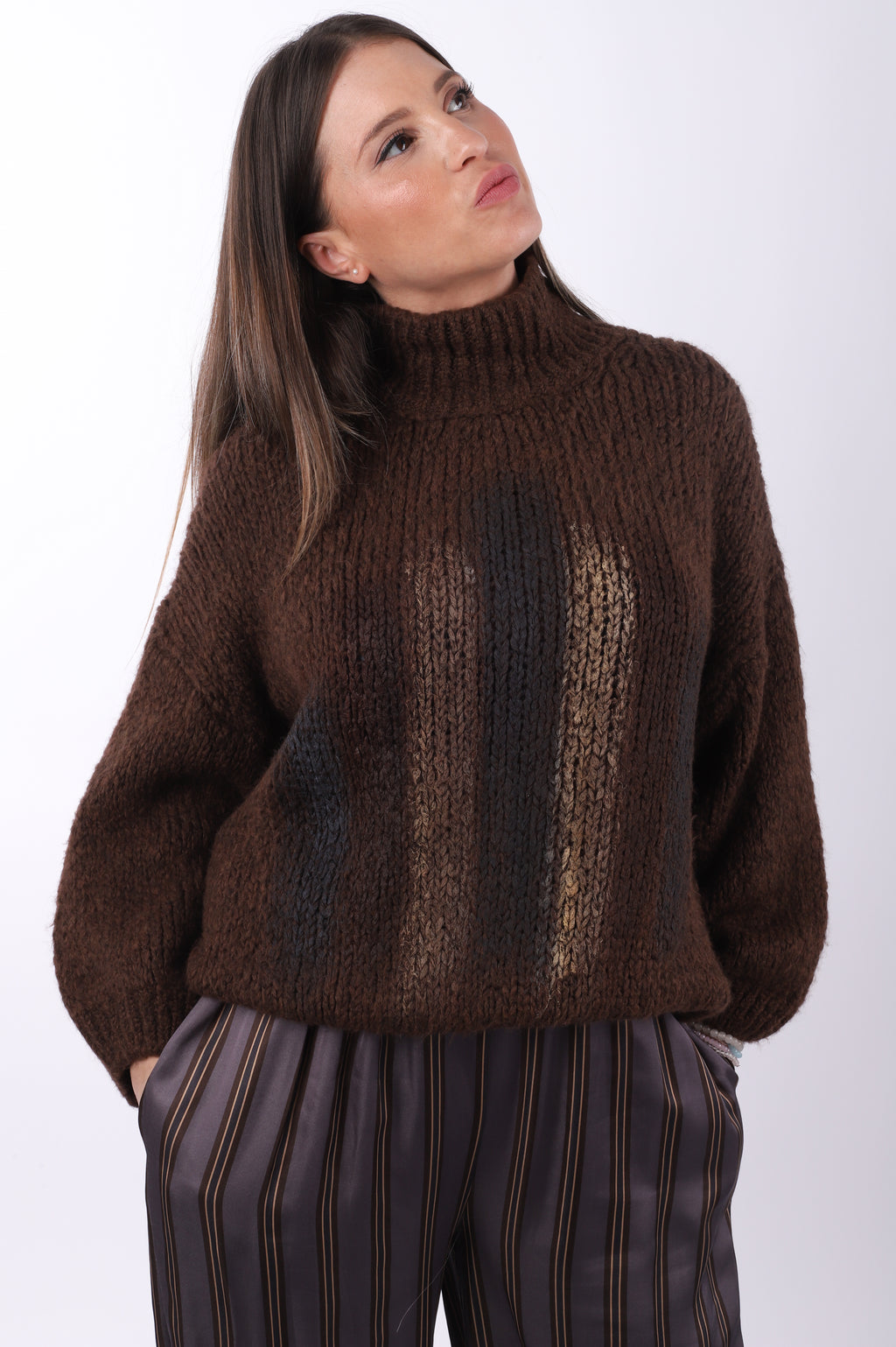 Jersey perkins "Chocolat"