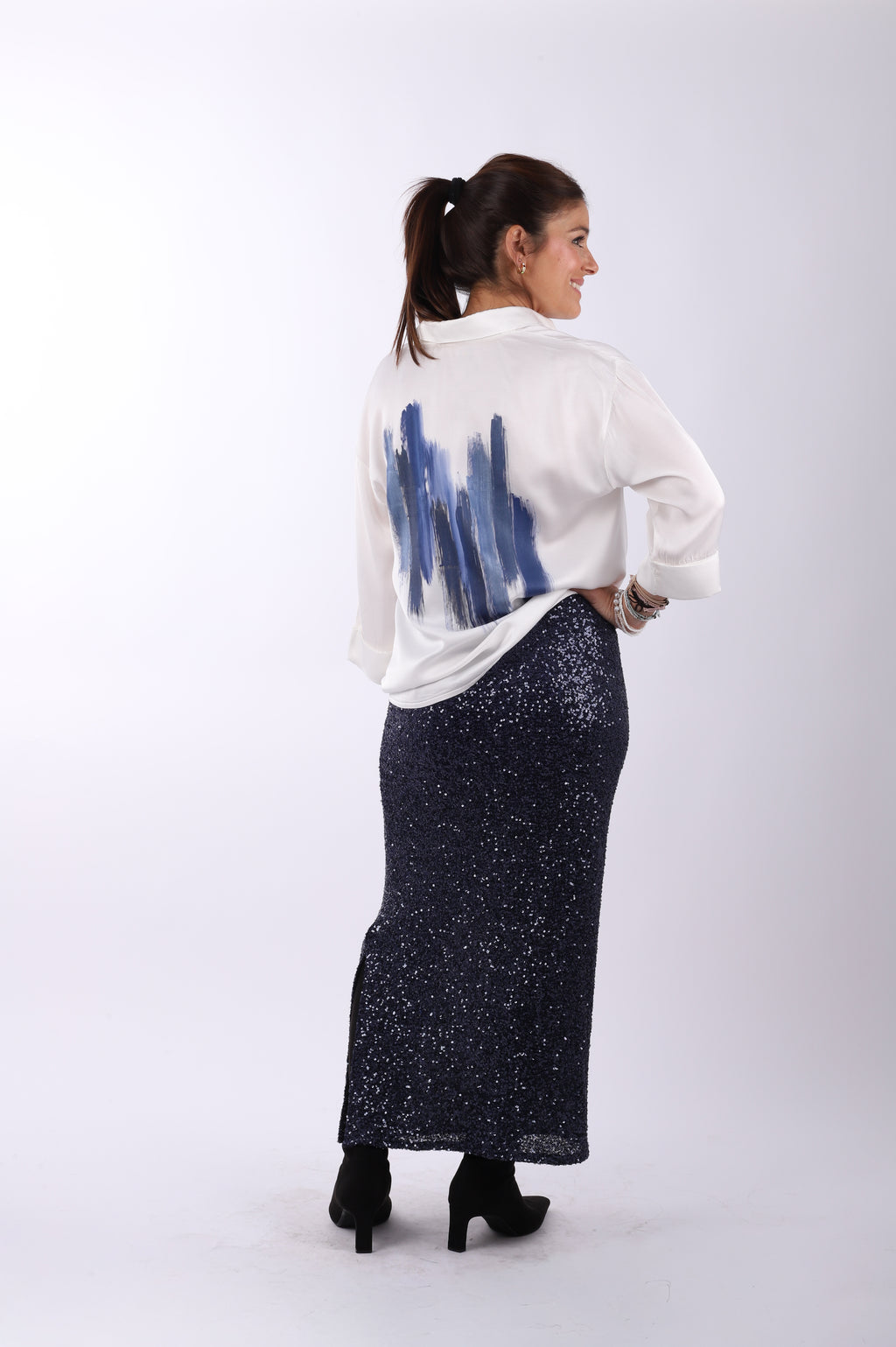 Conjunto lentejuelas "Blue"