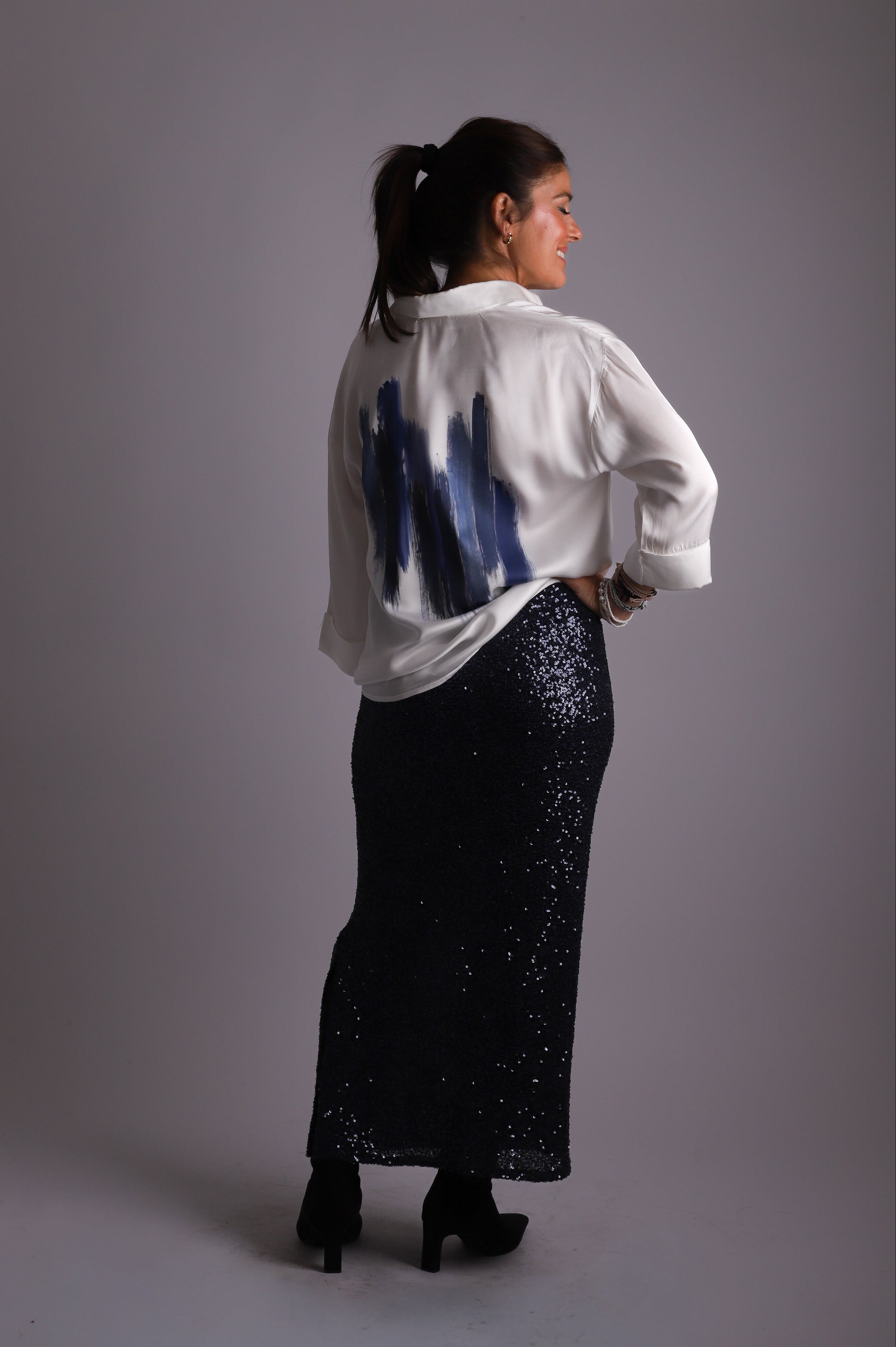 Conjunto lentejuelas "Blue"