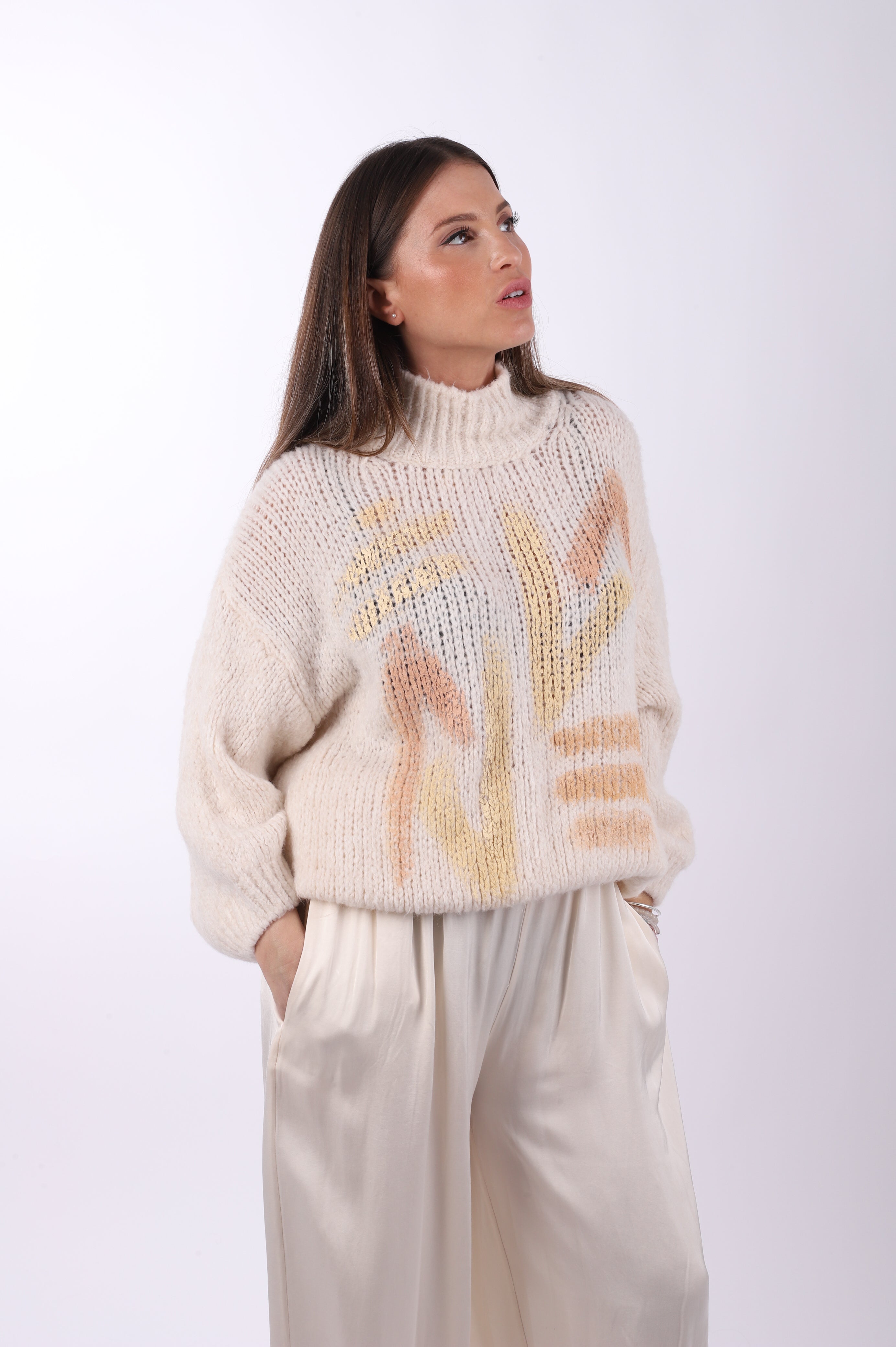 Conjunto bombacho jersey "White"