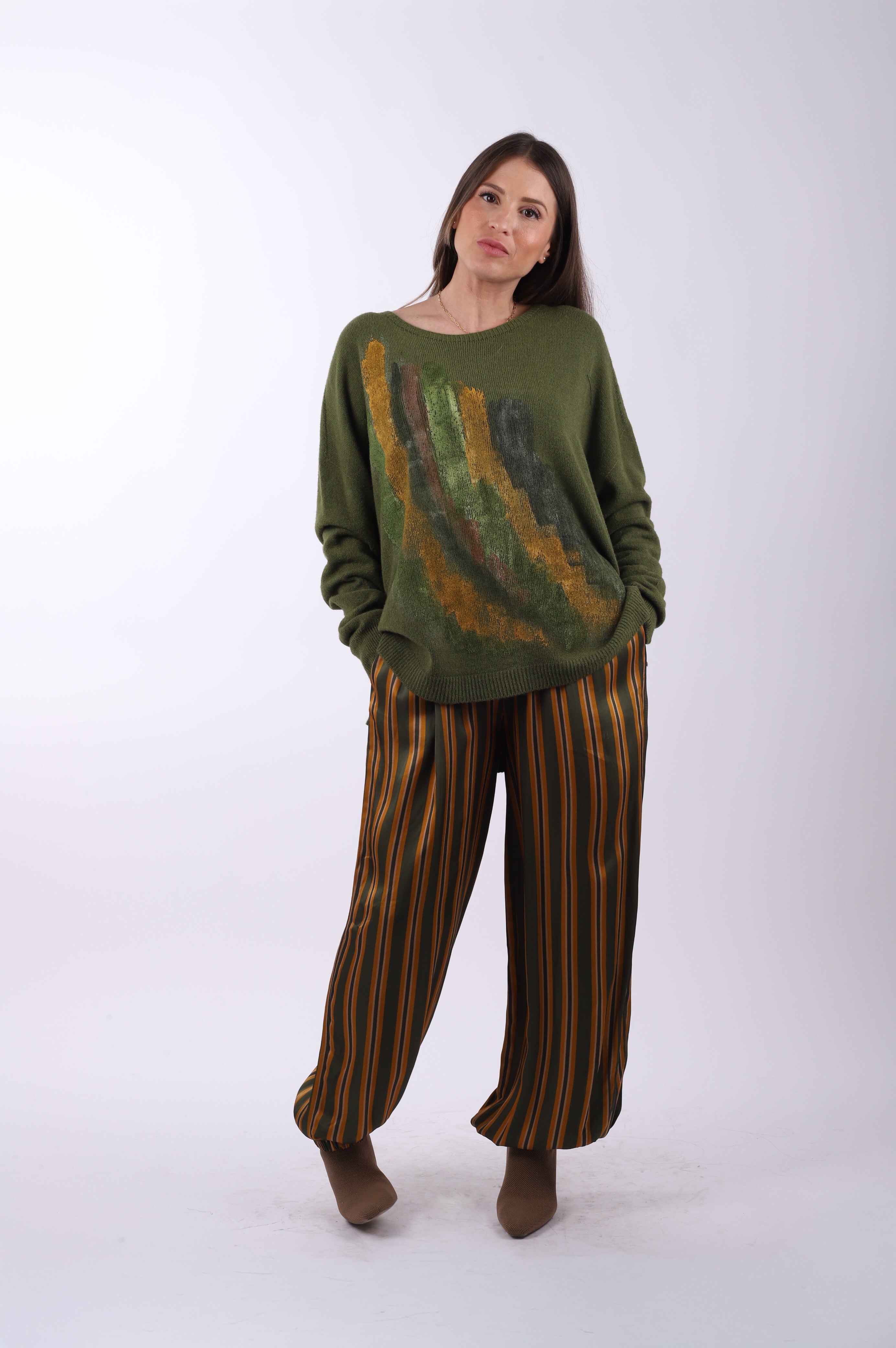 Conjunto bombacho jersey "Green"