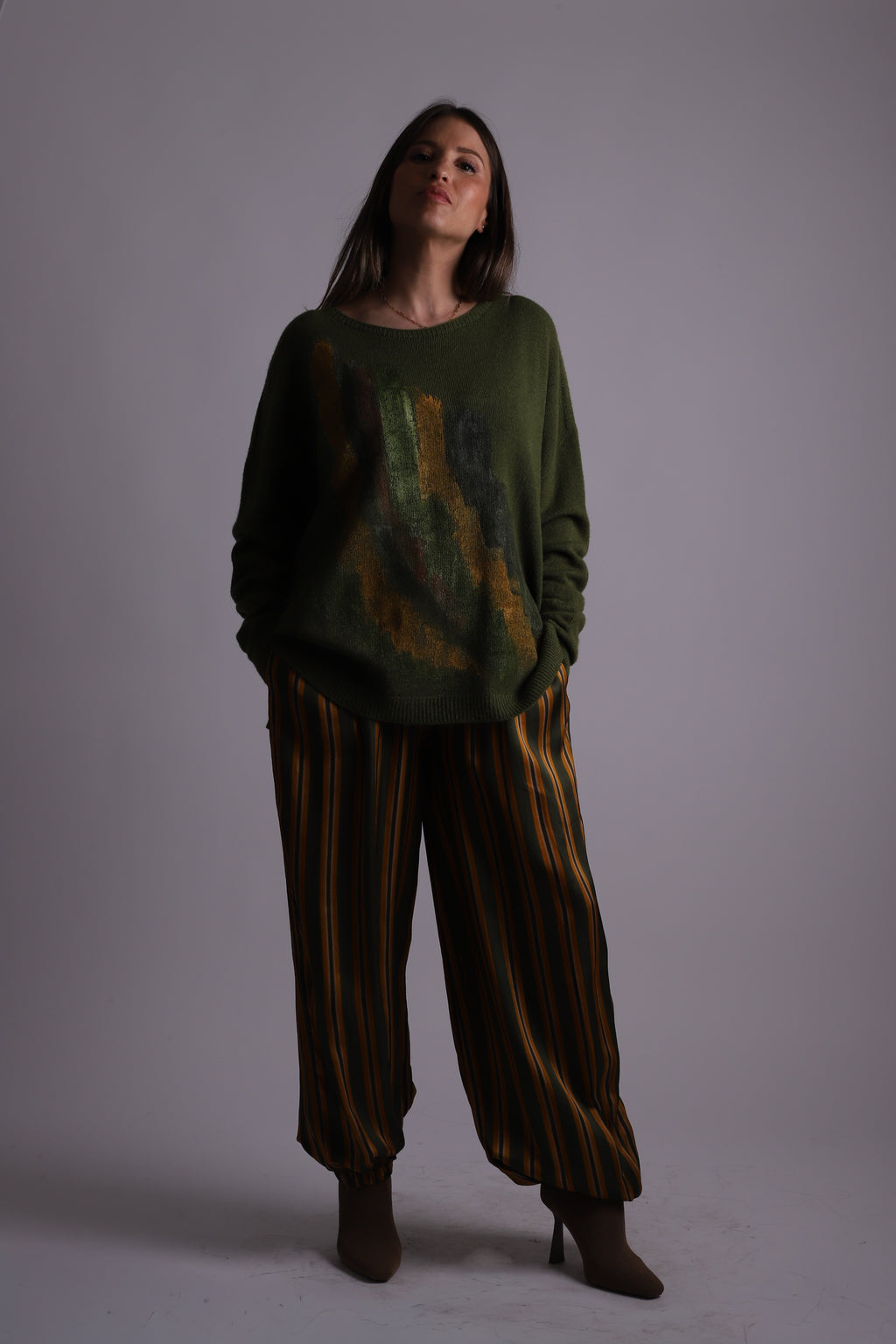 Conjunto bombacho jersey "Green"