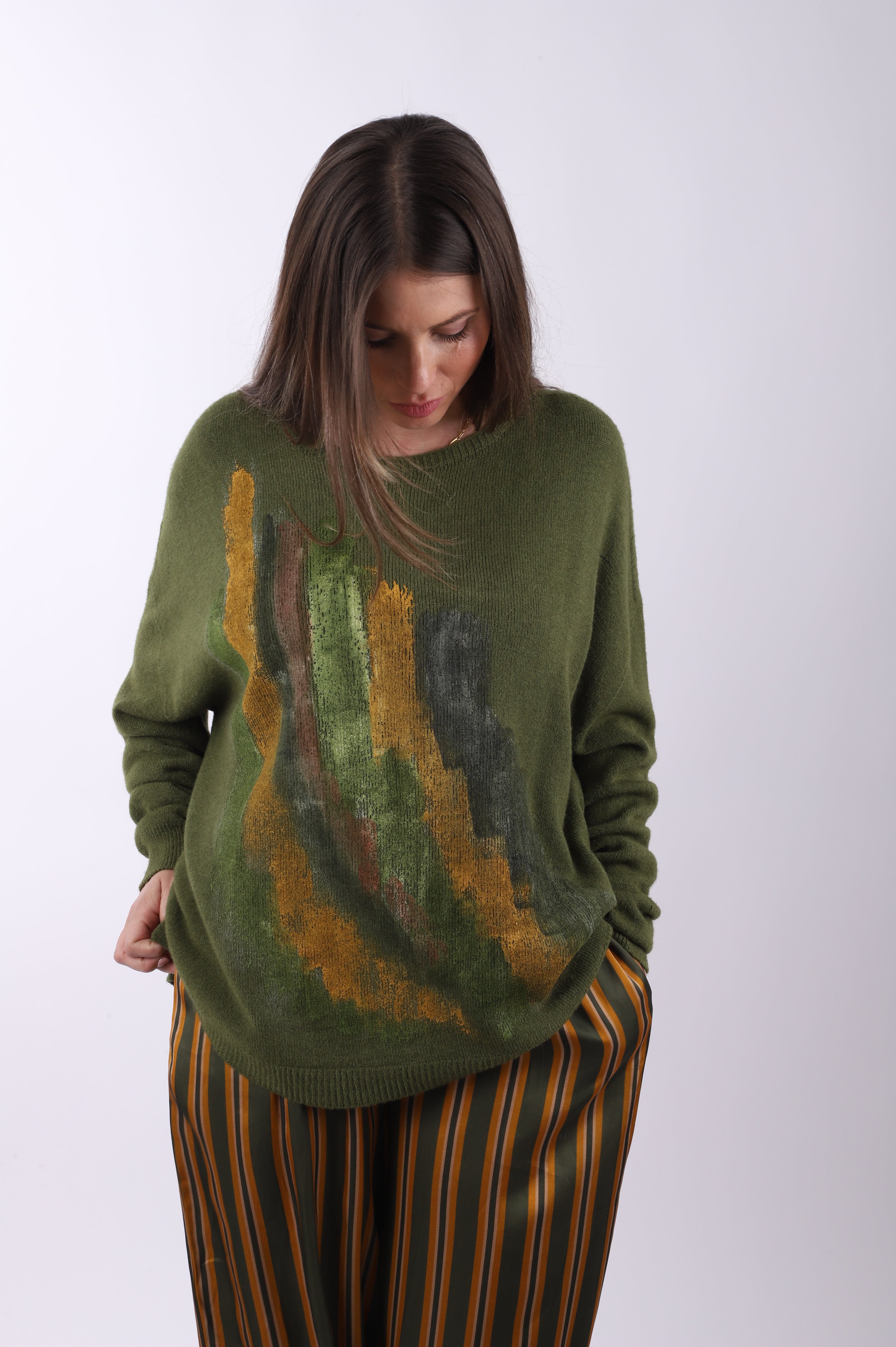Conjunto bombacho jersey "Green"