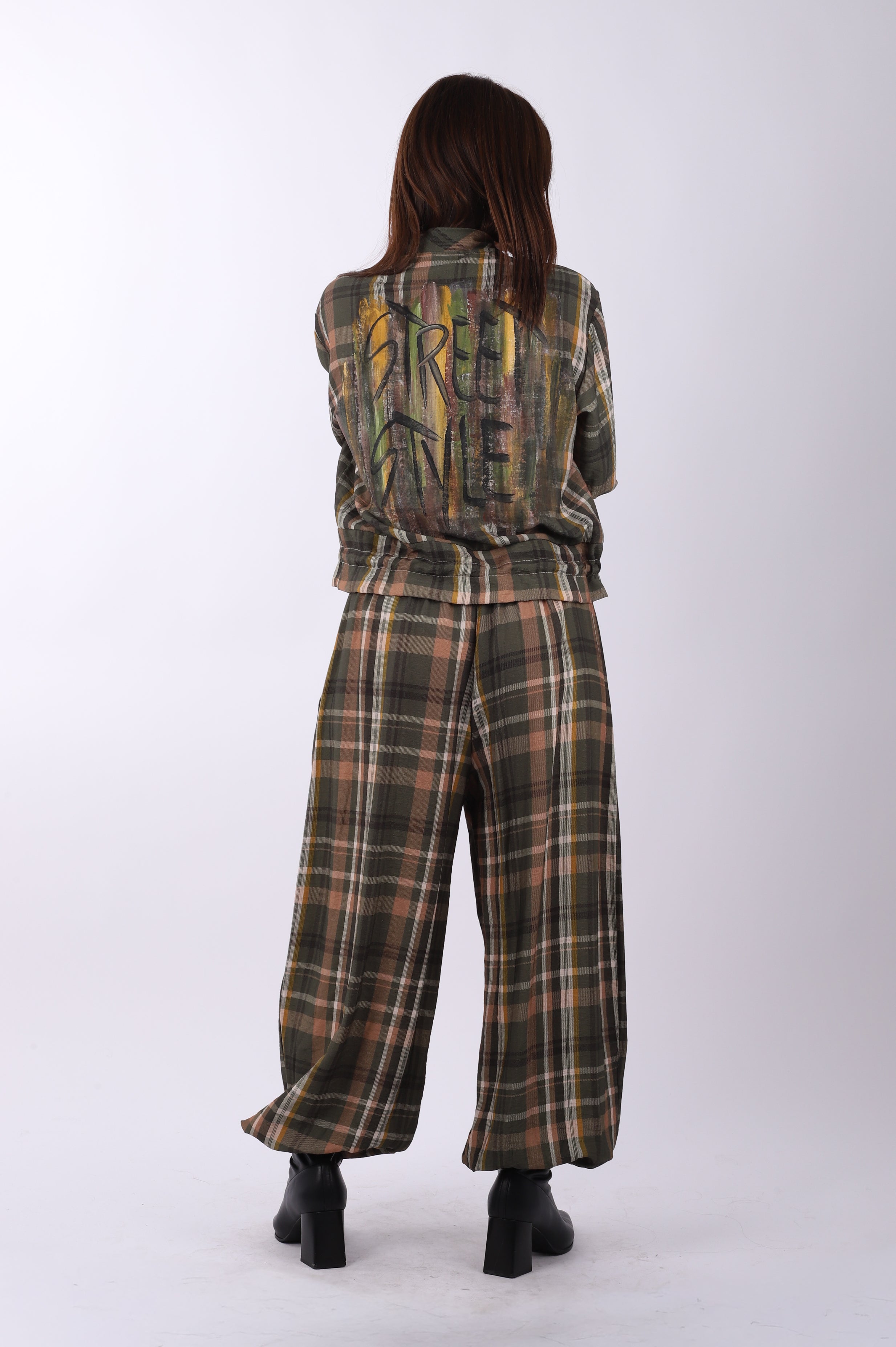 Conjunto bomber cuadros