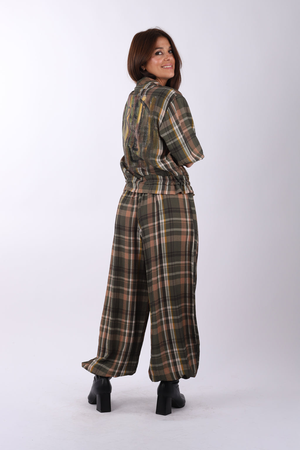 Conjunto bomber cuadros