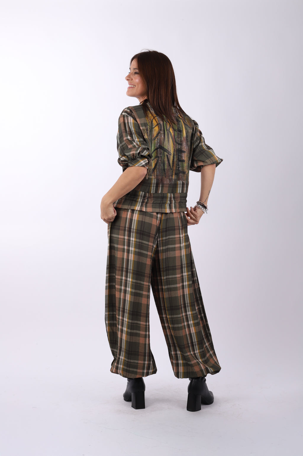 Conjunto bomber cuadros