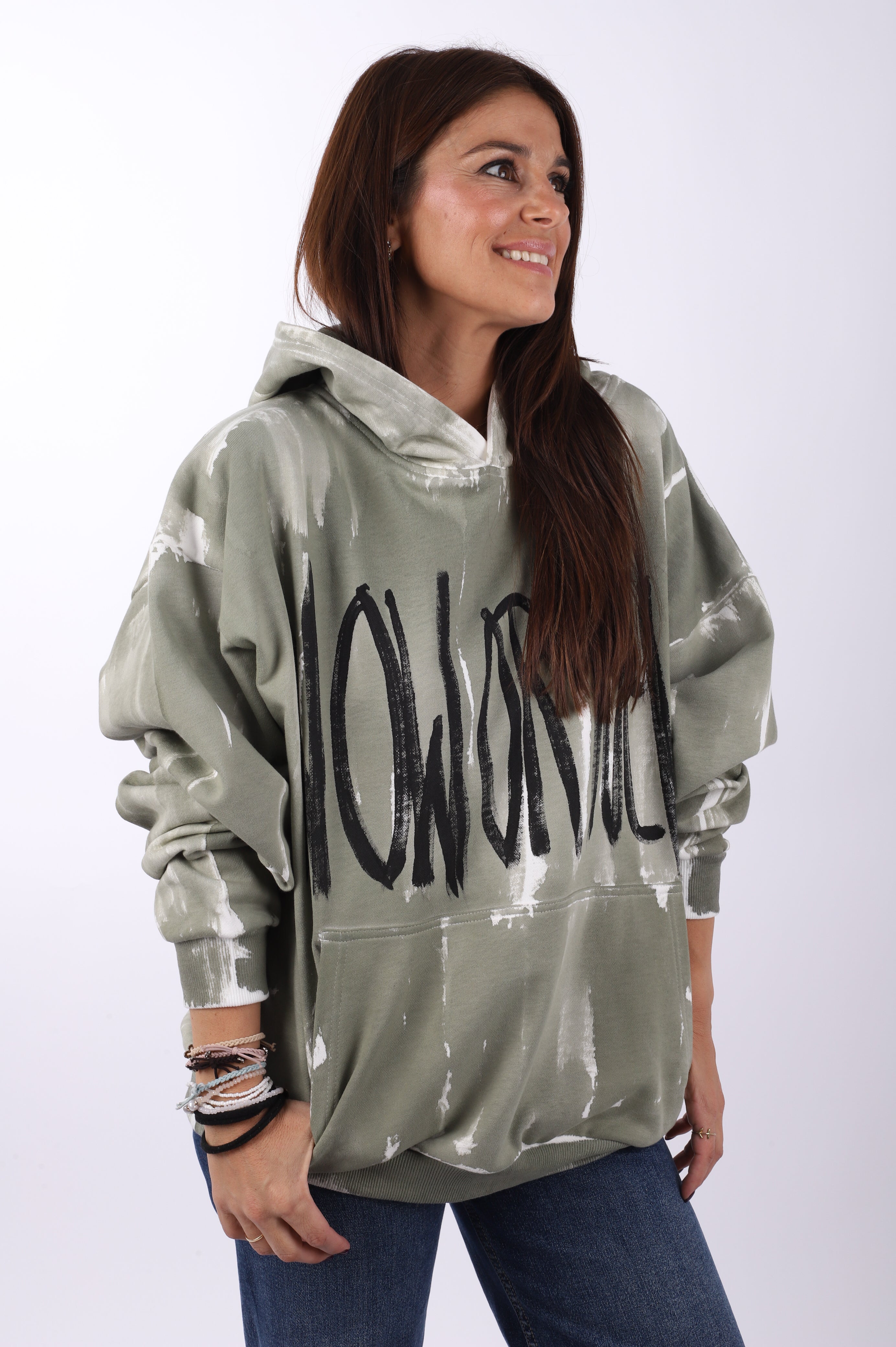 Sudadera capucha "Now or Never"