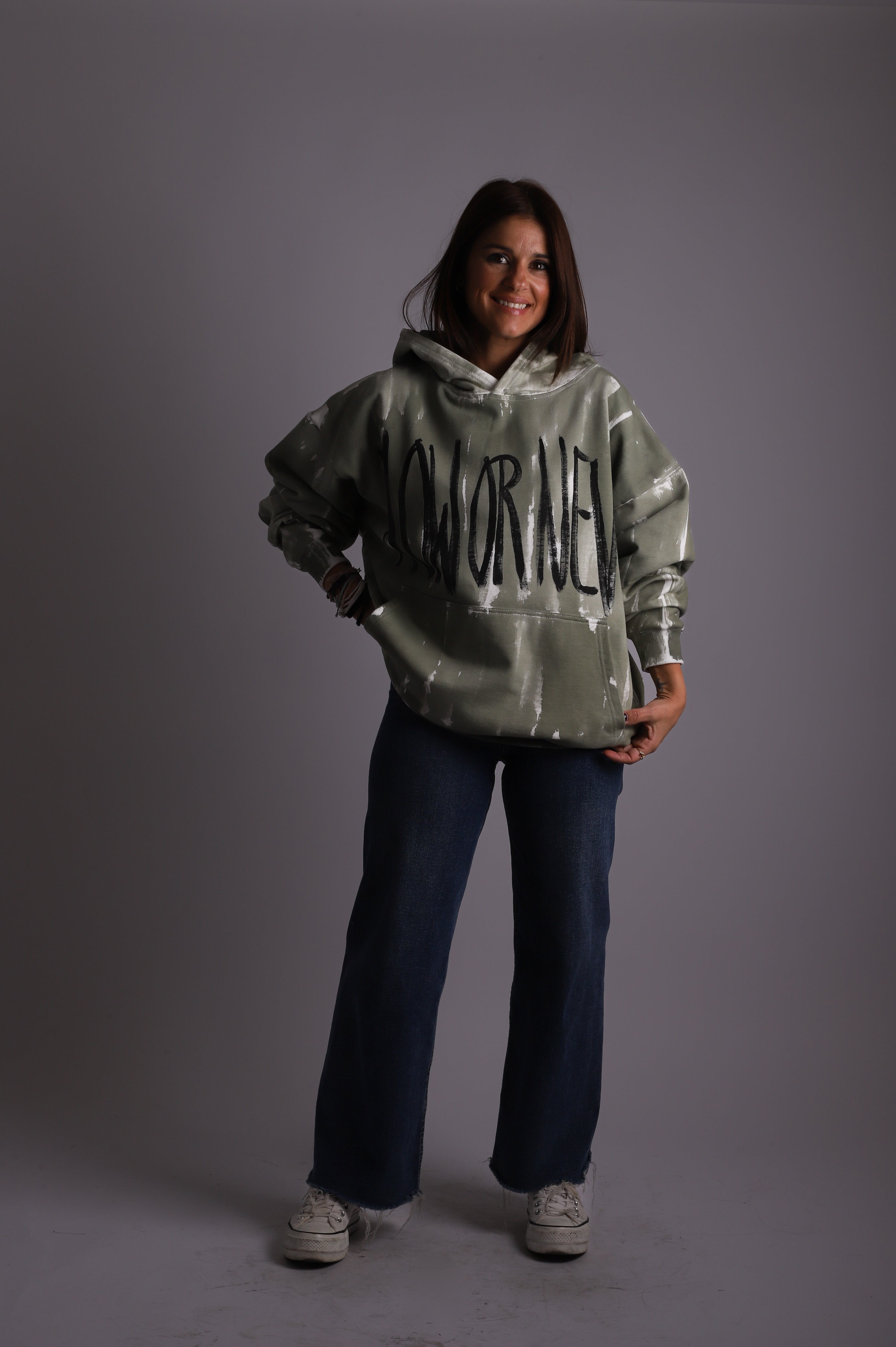 Sudadera capucha "Now or Never"