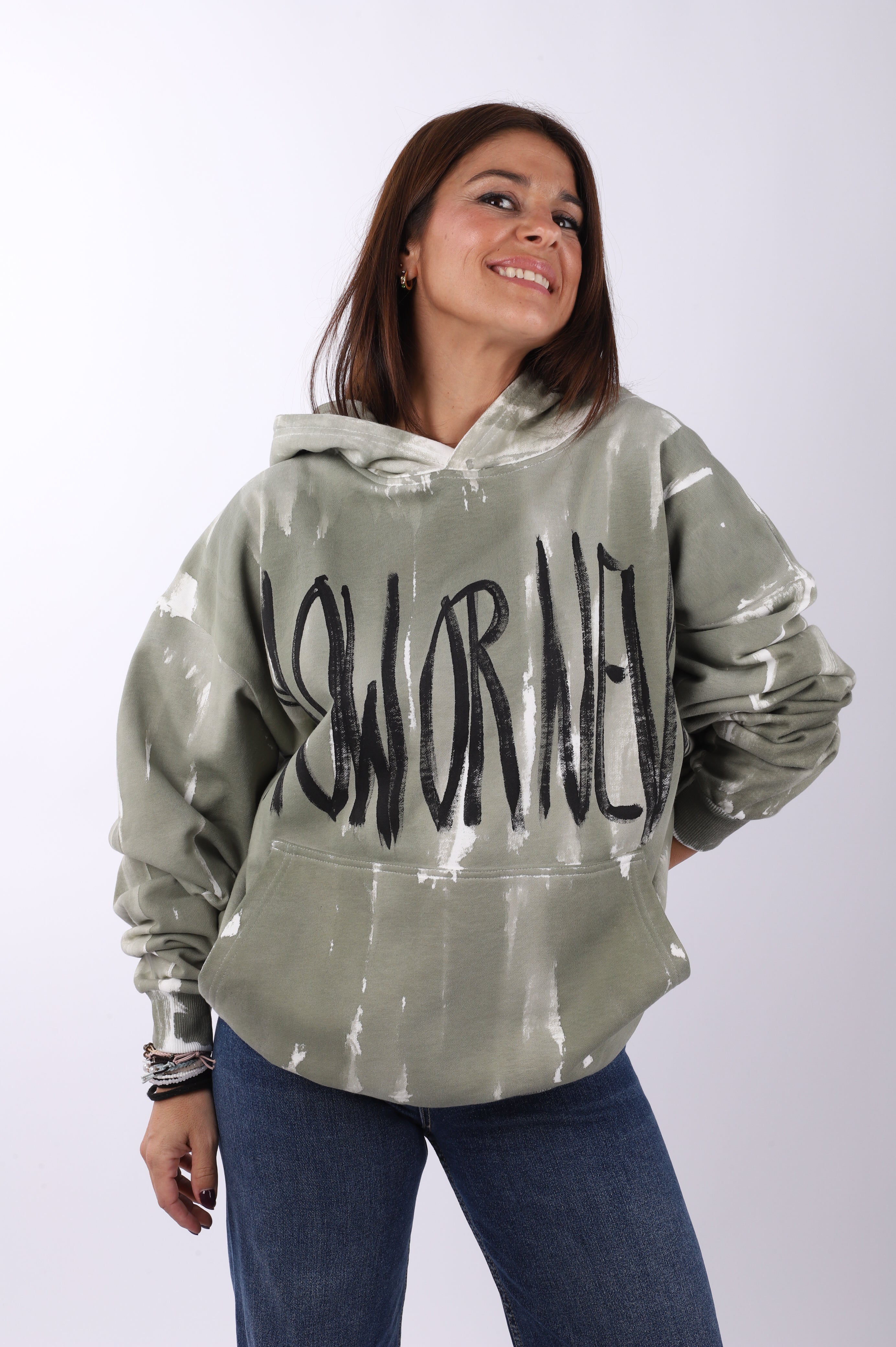 Sudadera capucha "Now or Never"