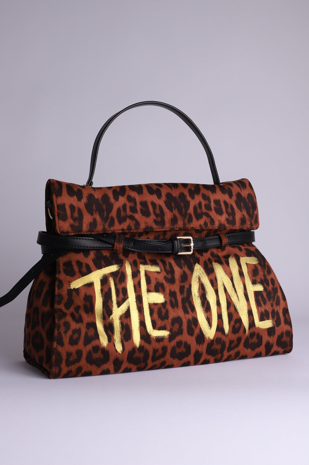 Bolso print "The One" Gold