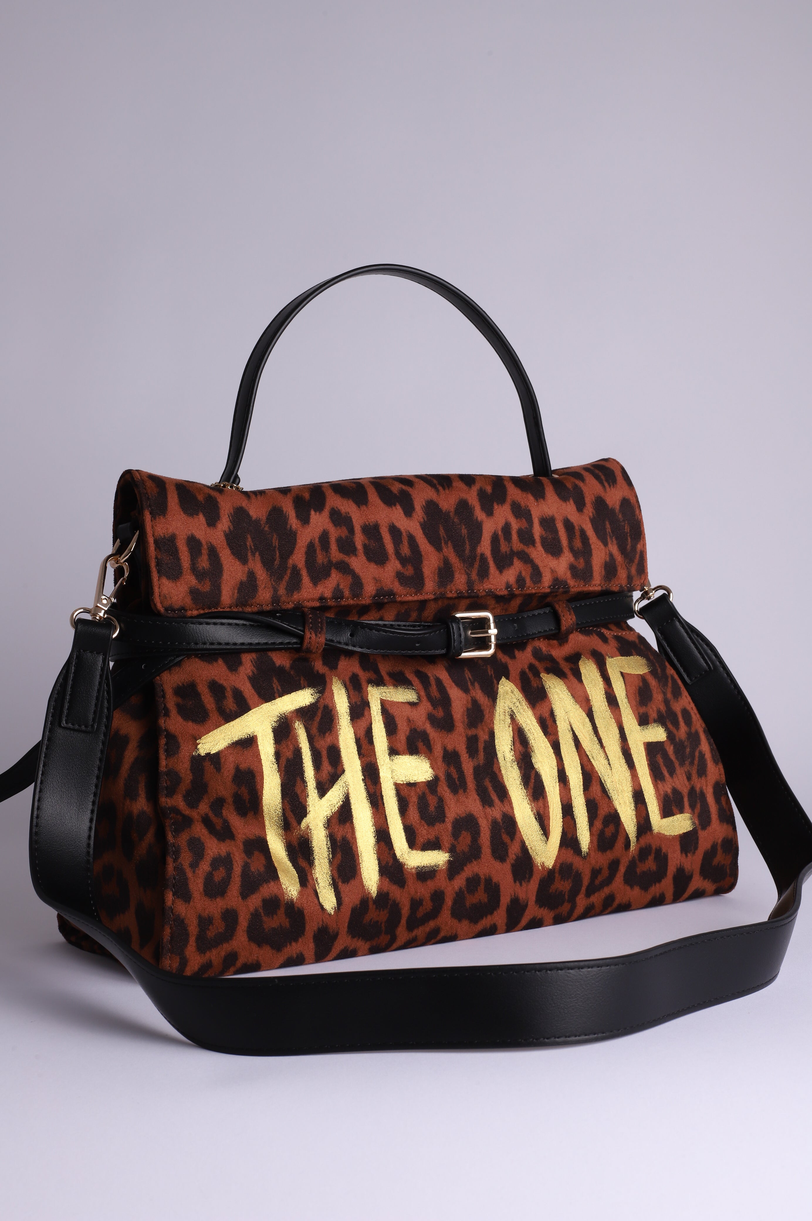 Bolso print "The One" Gold