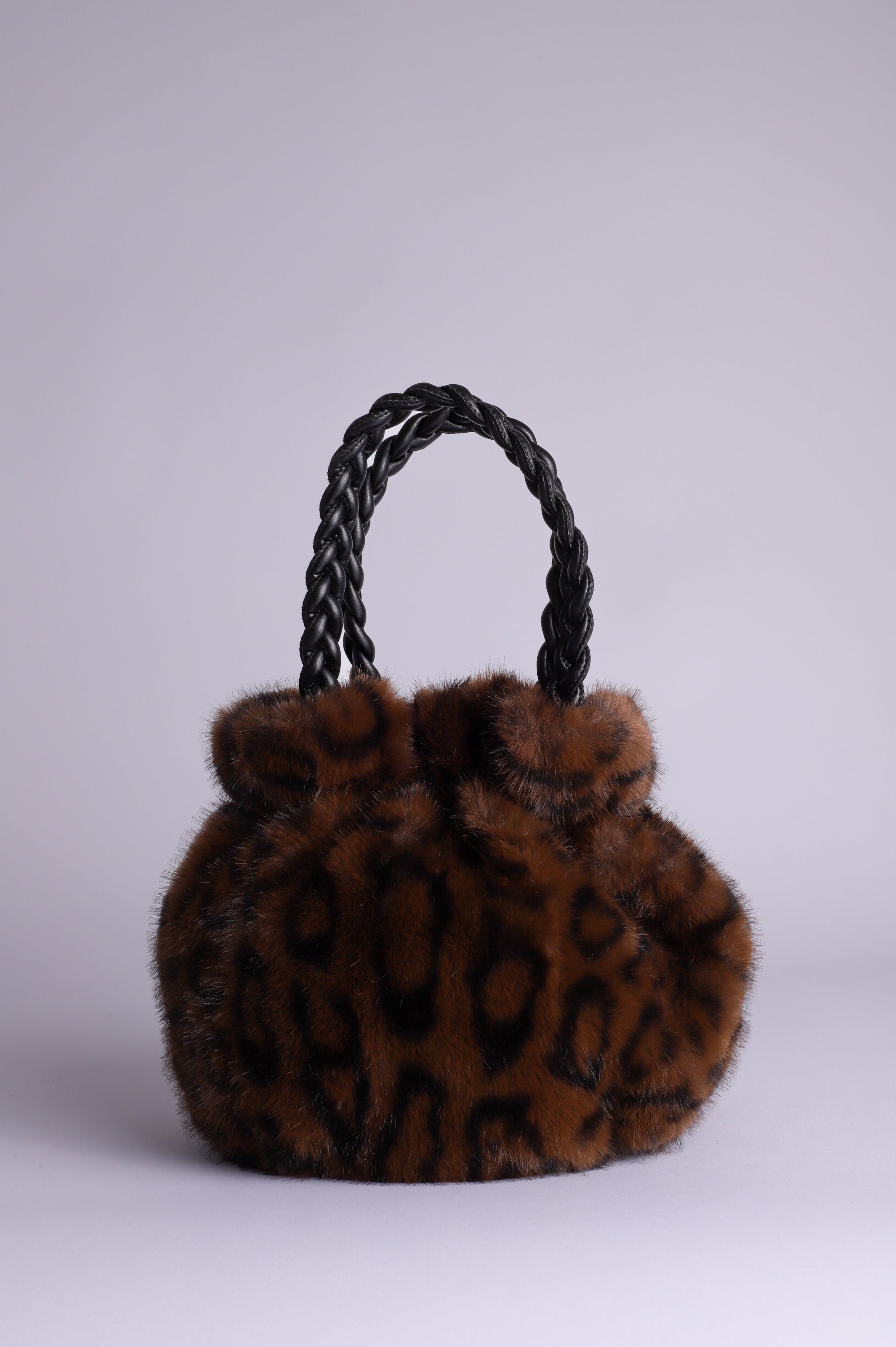 Bolso bombonera animal print
