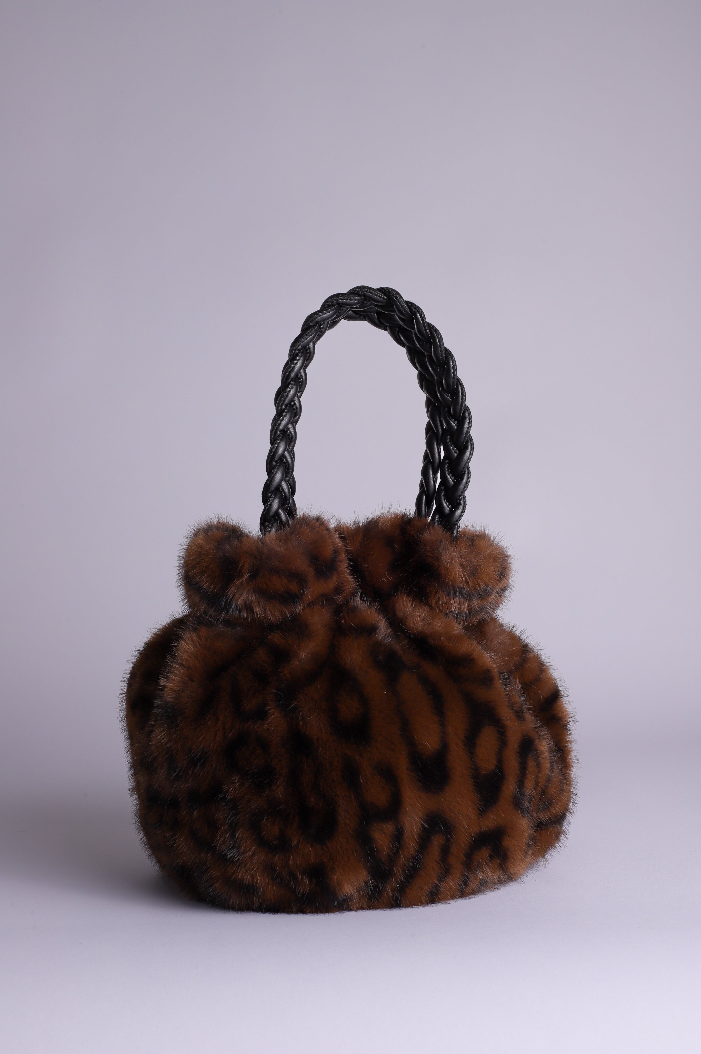 Bolso bombonera animal print