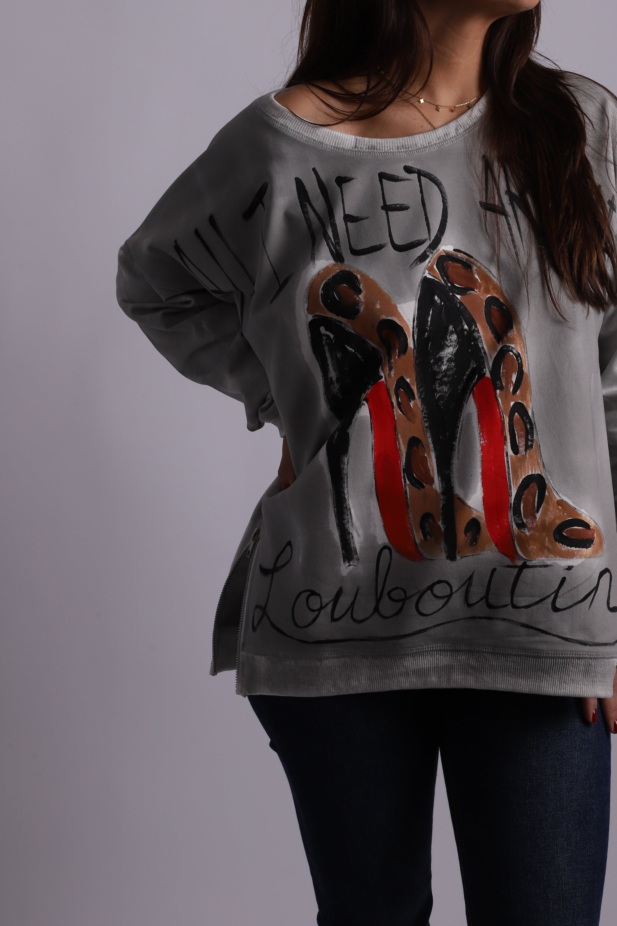 Sudadera "Need Louboutin"