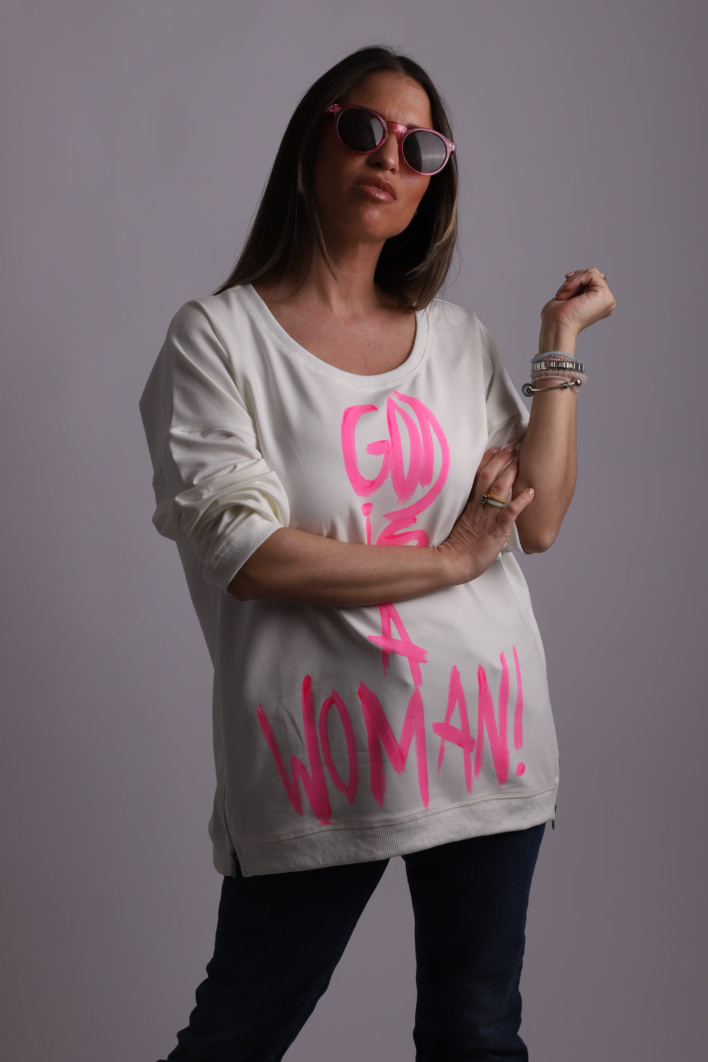 Sudadera "God is a Woman"