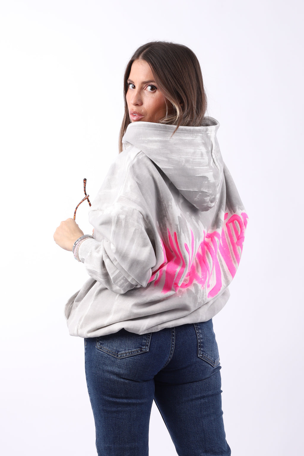 Sudadera capucha "Good Vibes"