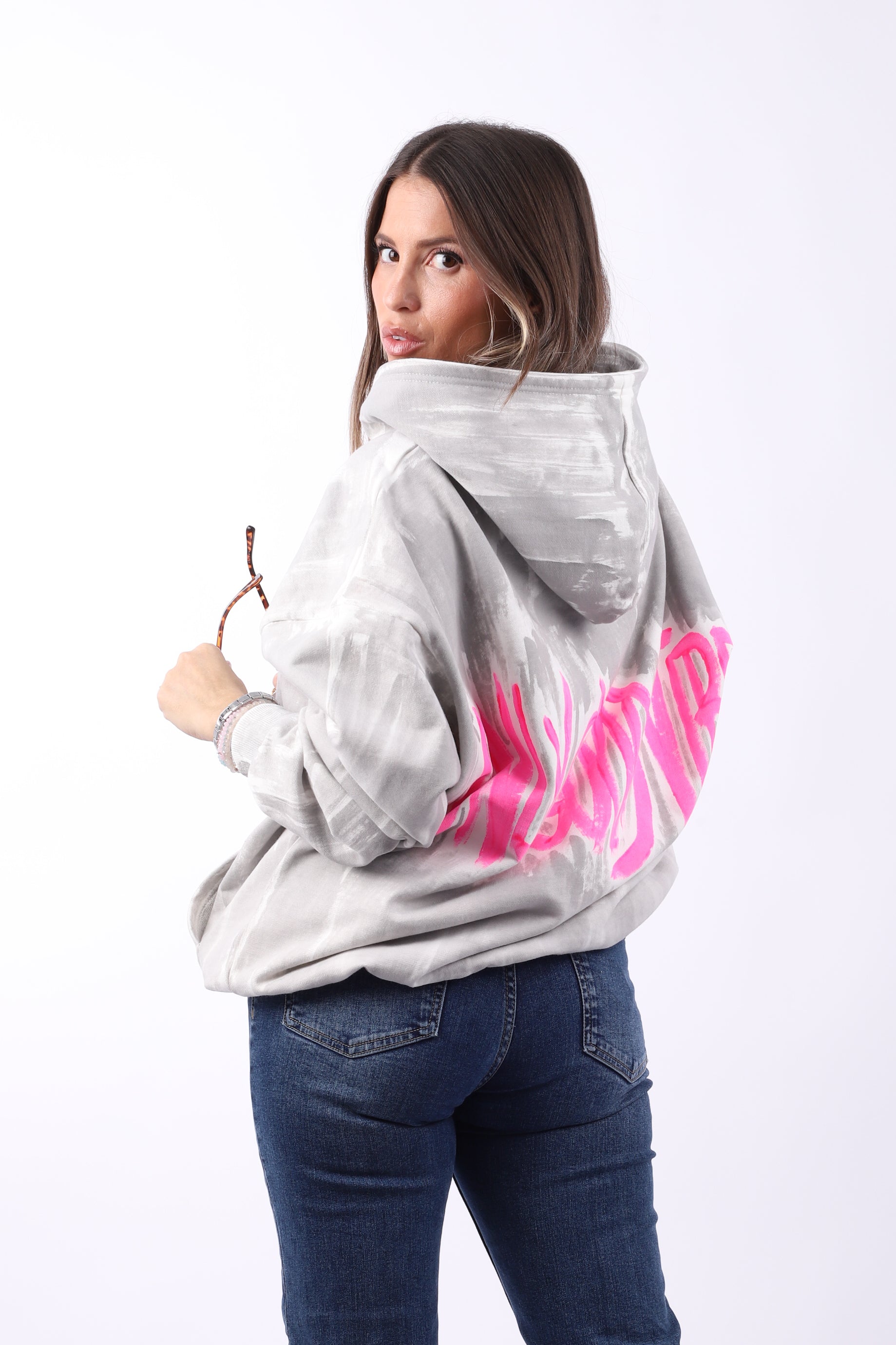 Sudadera capucha "Good Vibes"