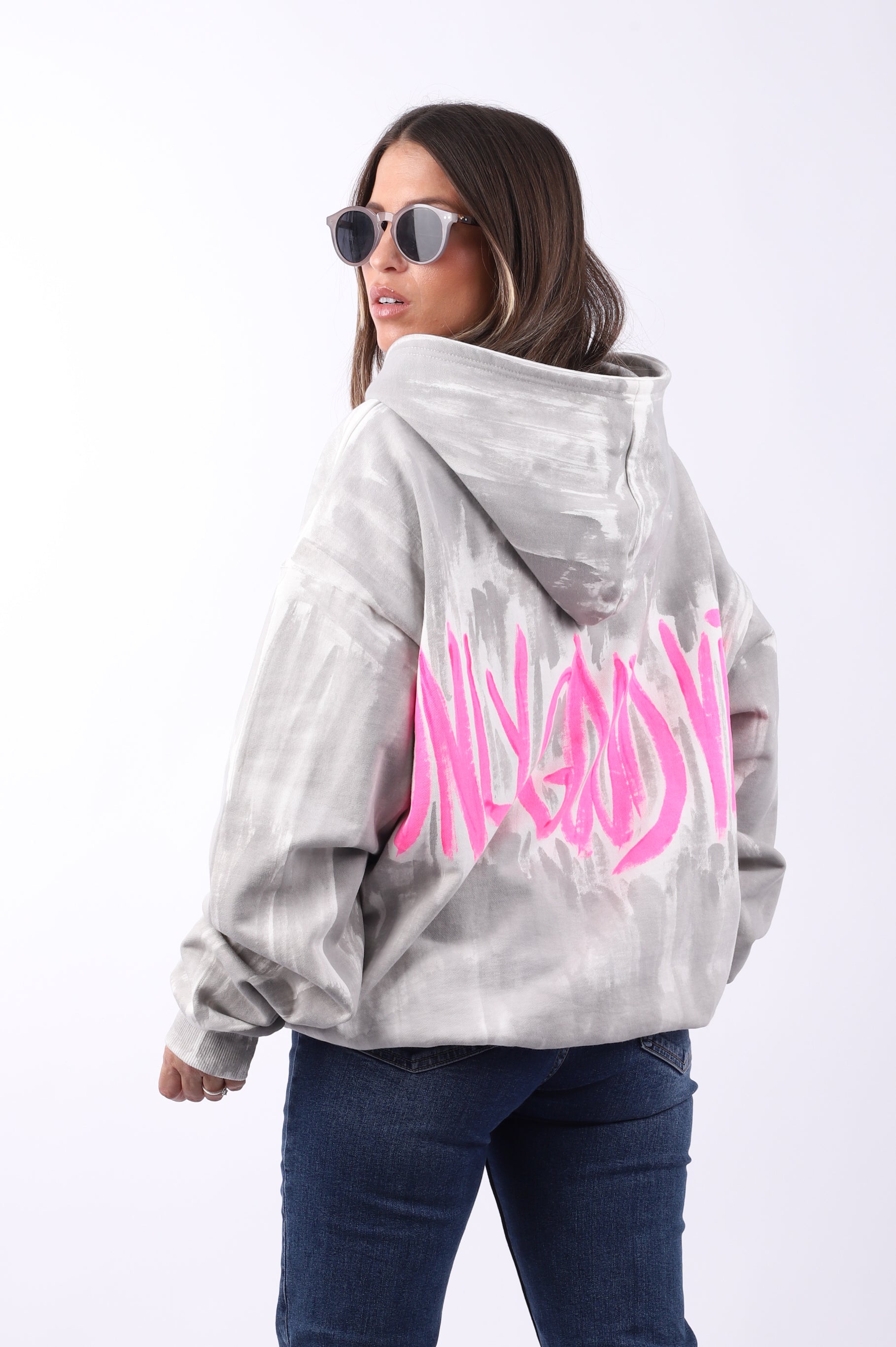 Sudadera capucha "Good Vibes"