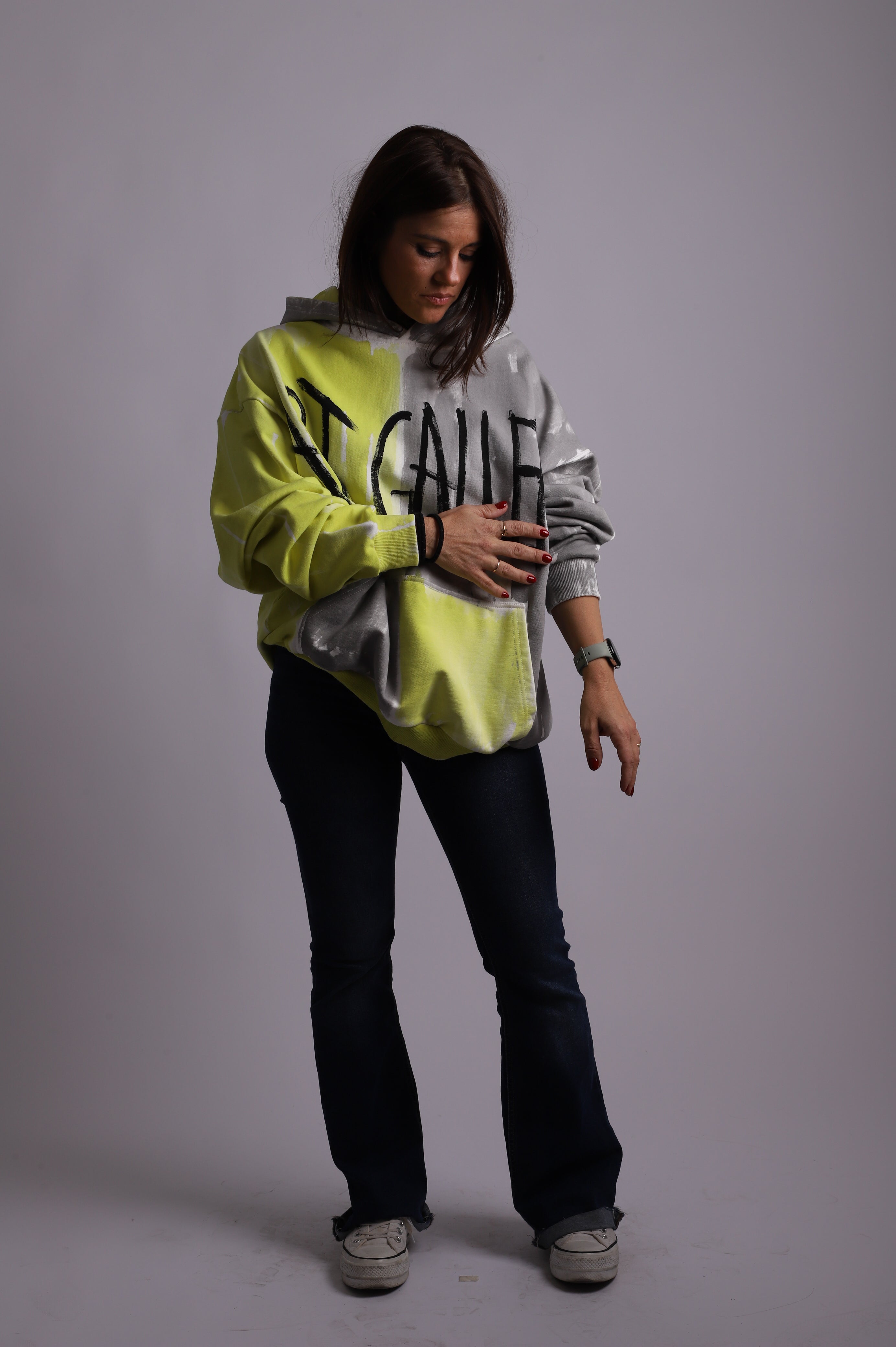 Sudadera capucha "Art"