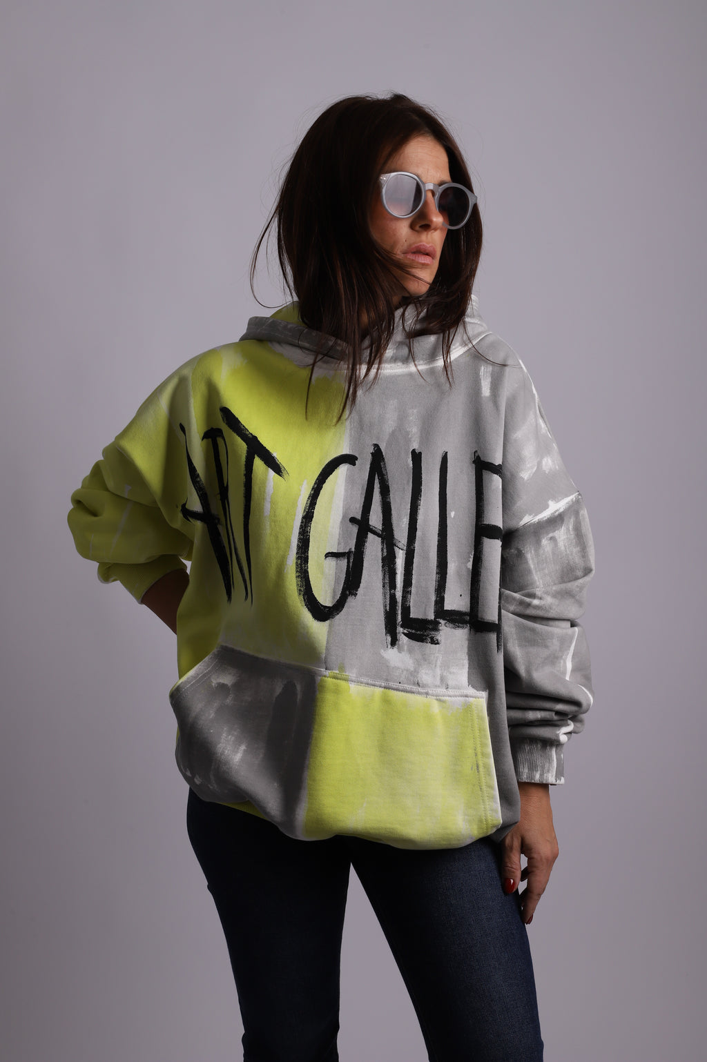 Sudadera capucha "Art"