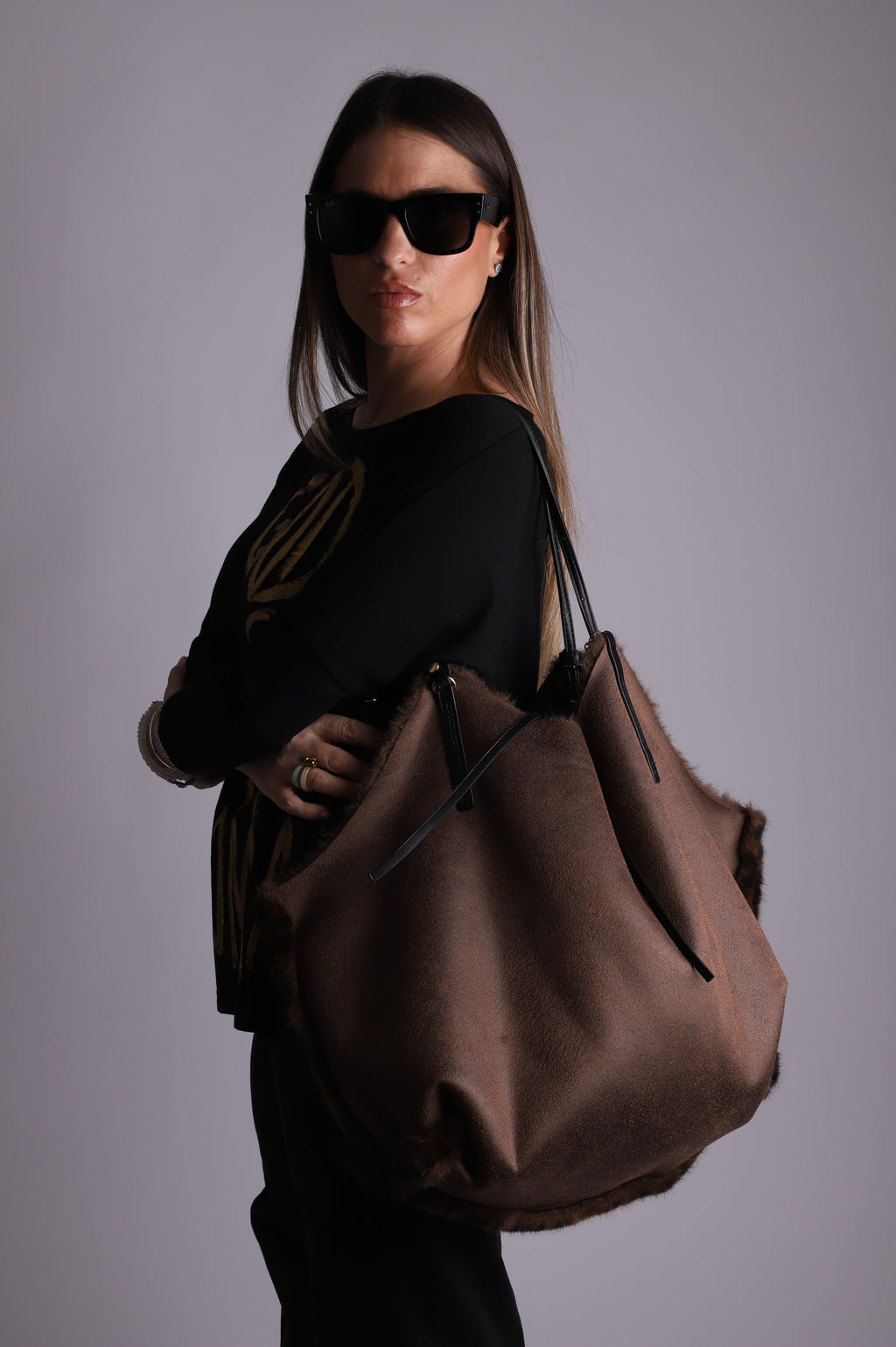 Bolso reversible "Animal Print"