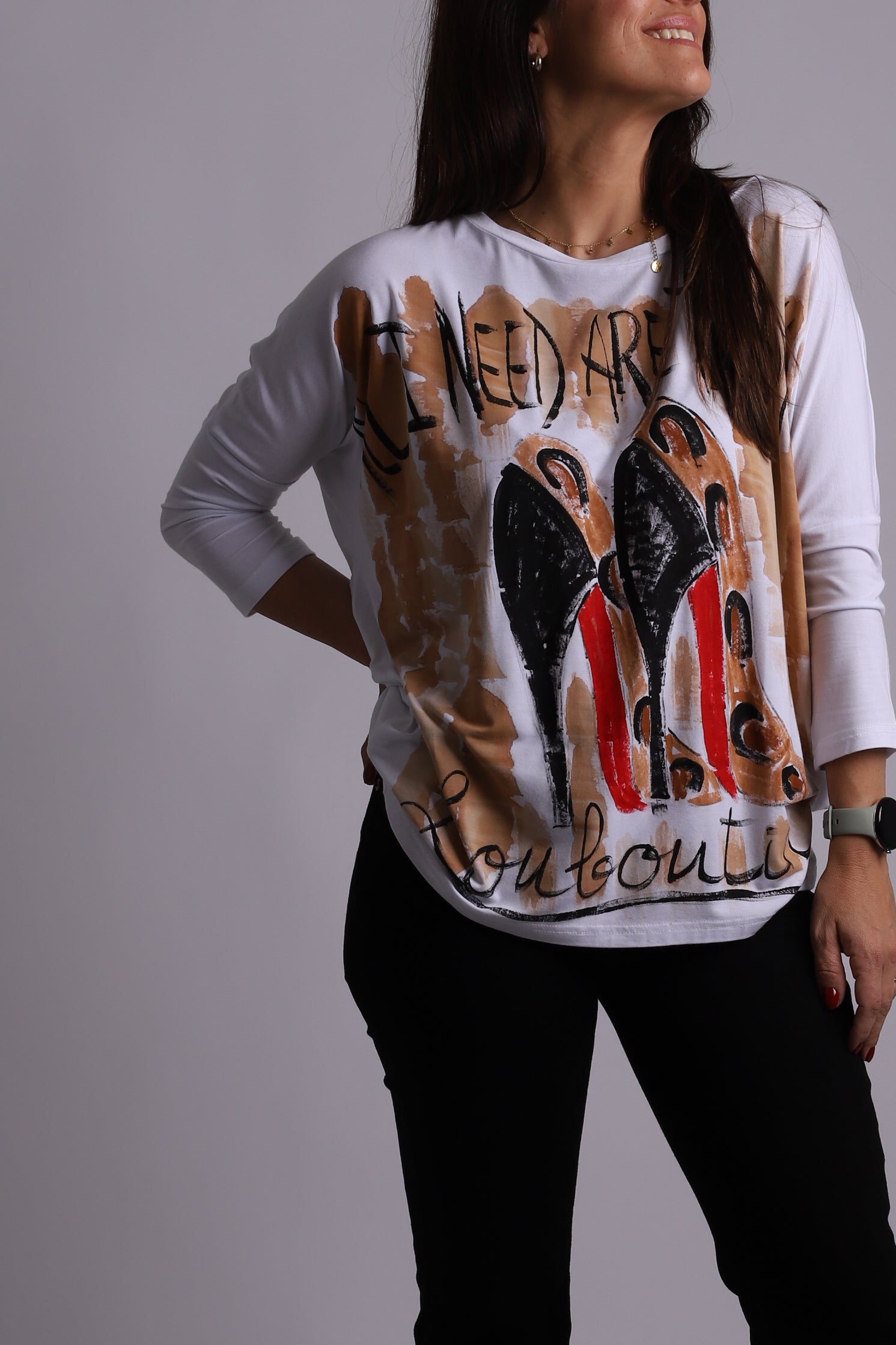 Camiseta "Louboutin"