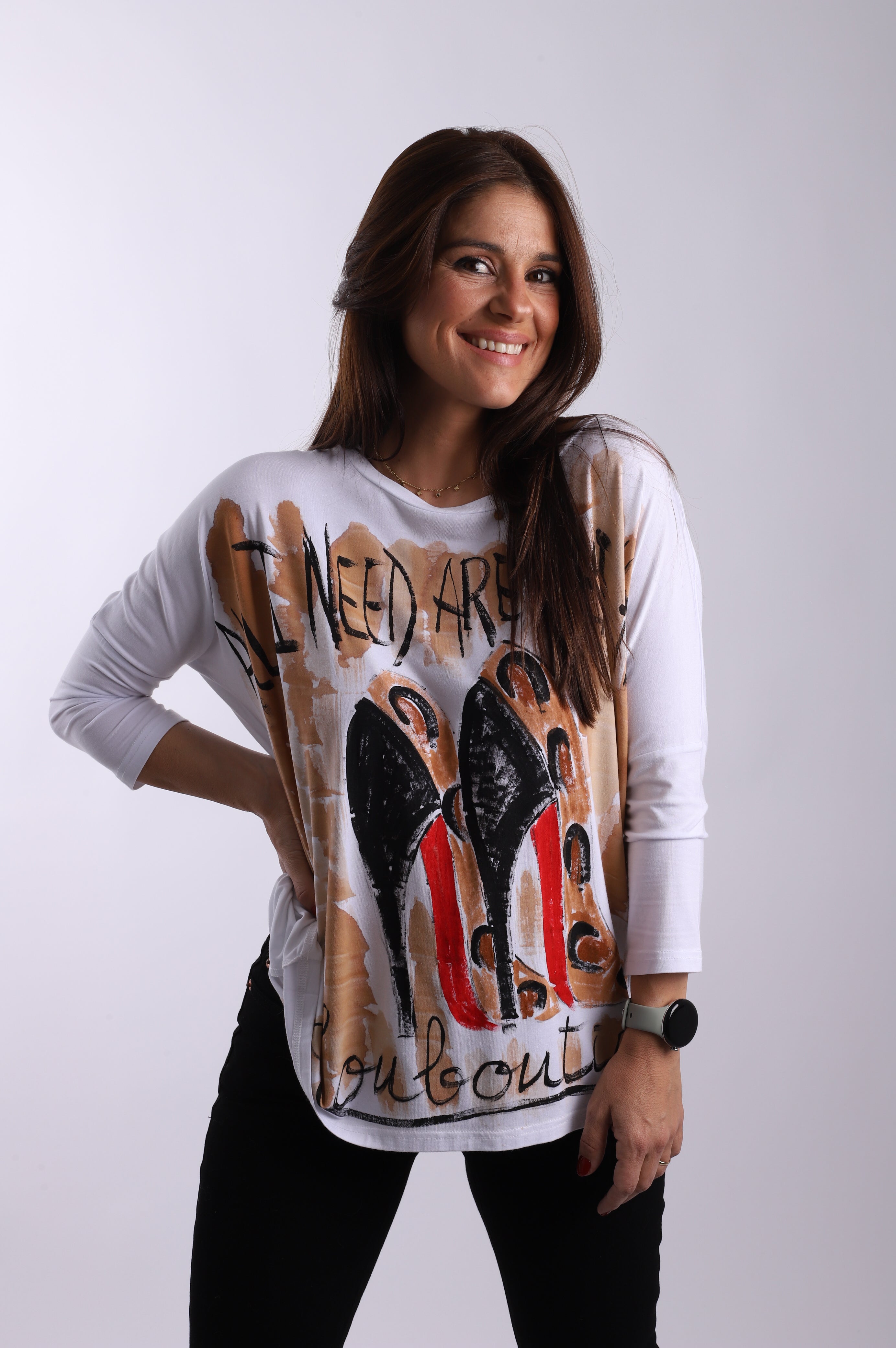 Camiseta "Louboutin"