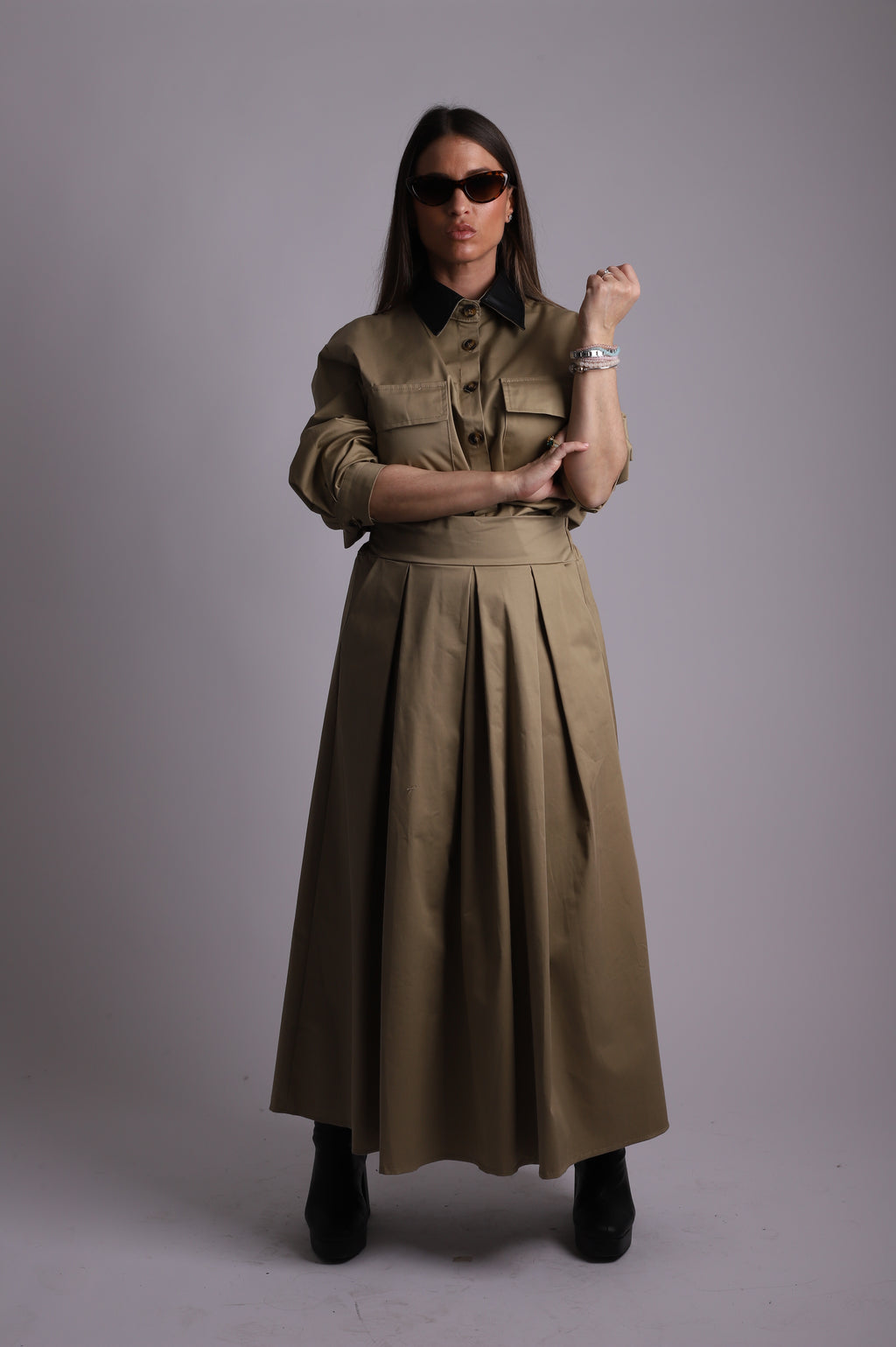 Conjunto falda "Safari"