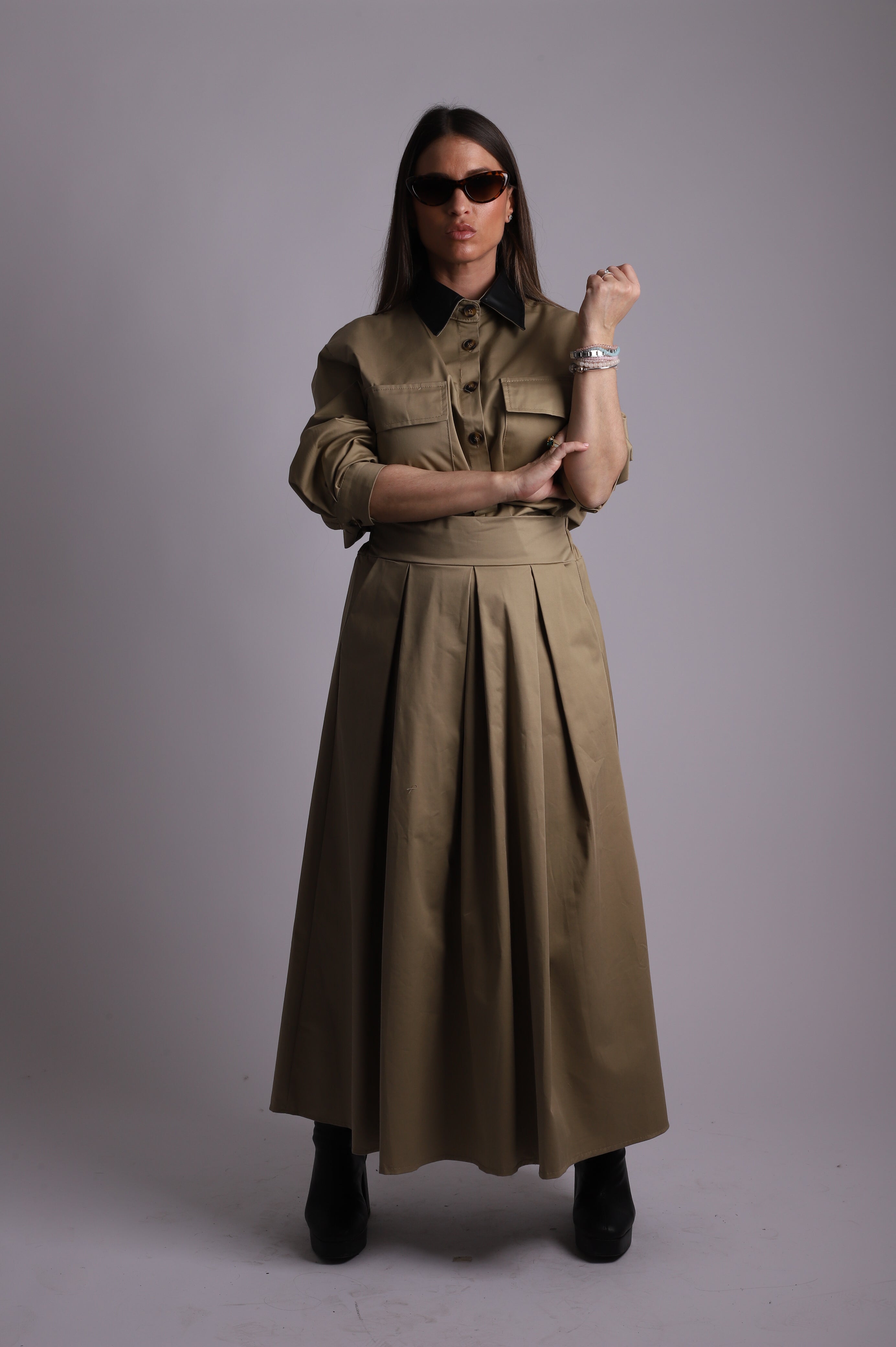 Conjunto falda "Safari"