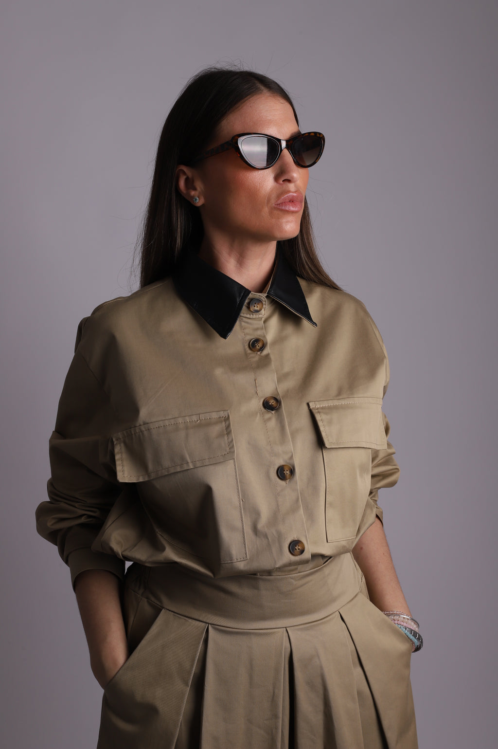 Conjunto falda "Safari"