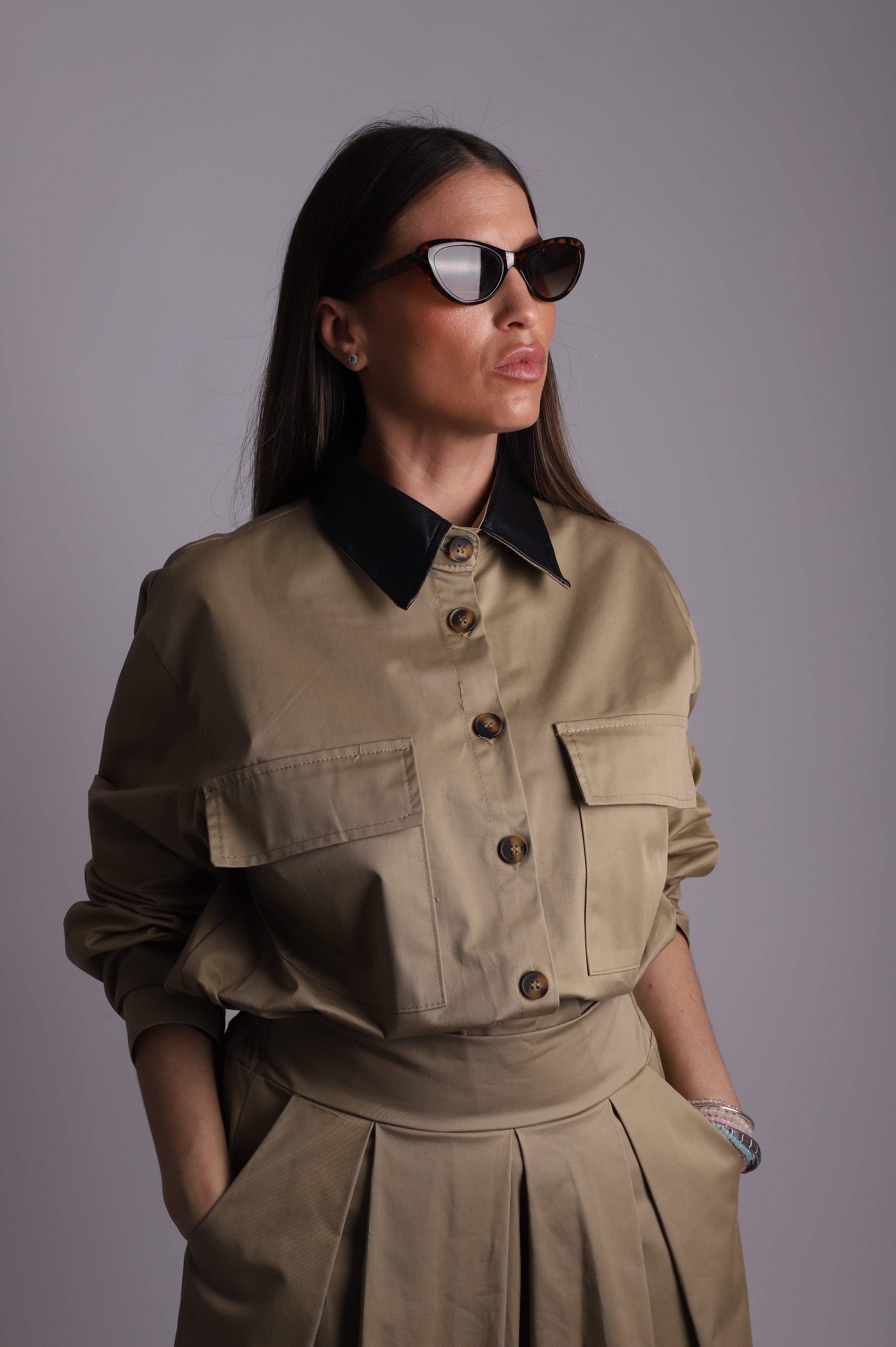 Conjunto falda "Safari"